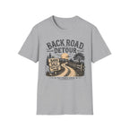 Back Road Detour-BW/Cream-T-Shirt