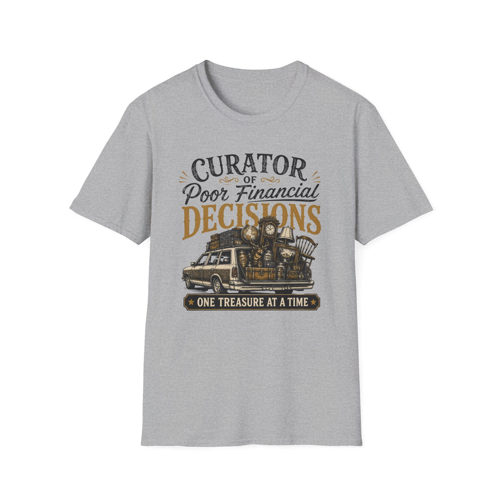 Curator of Poor Financial Decisions-T-Shirt