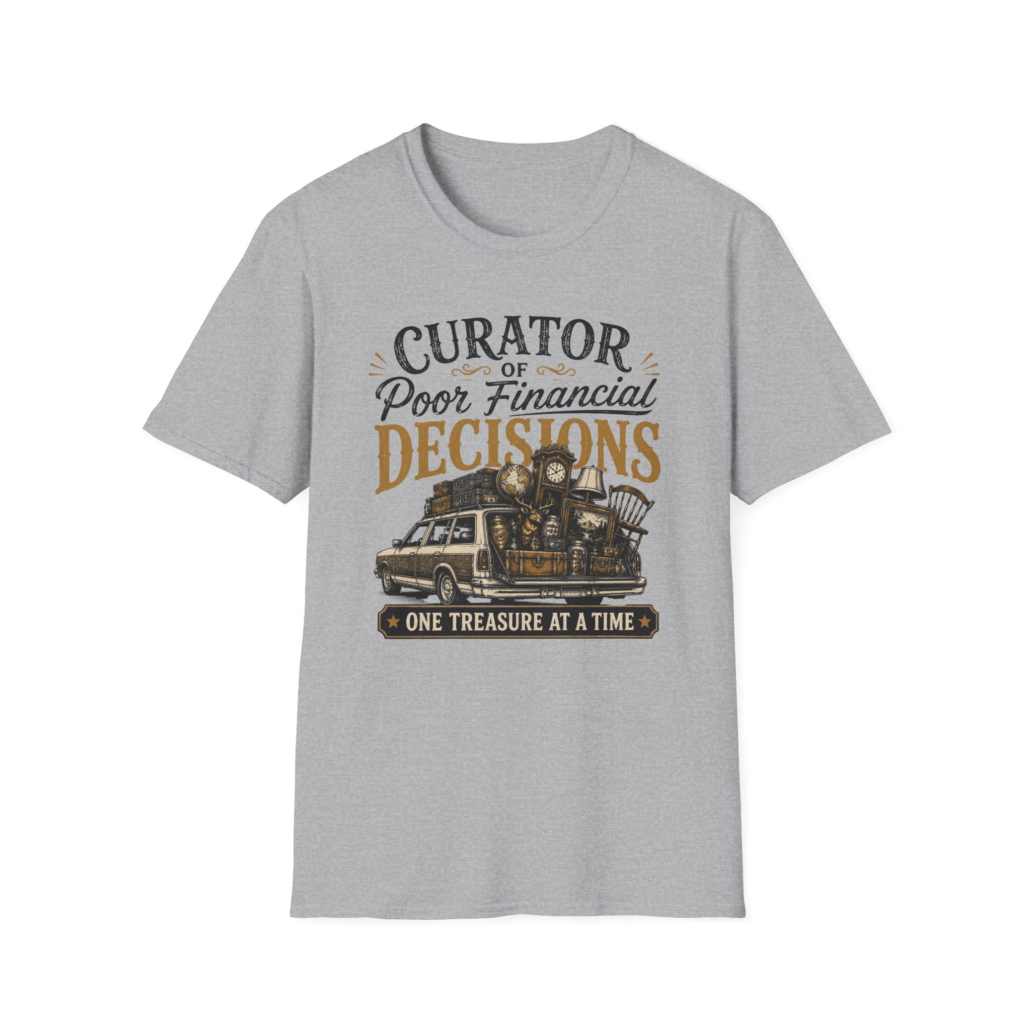 Curator of Poor Financial Decisions-T-Shirt