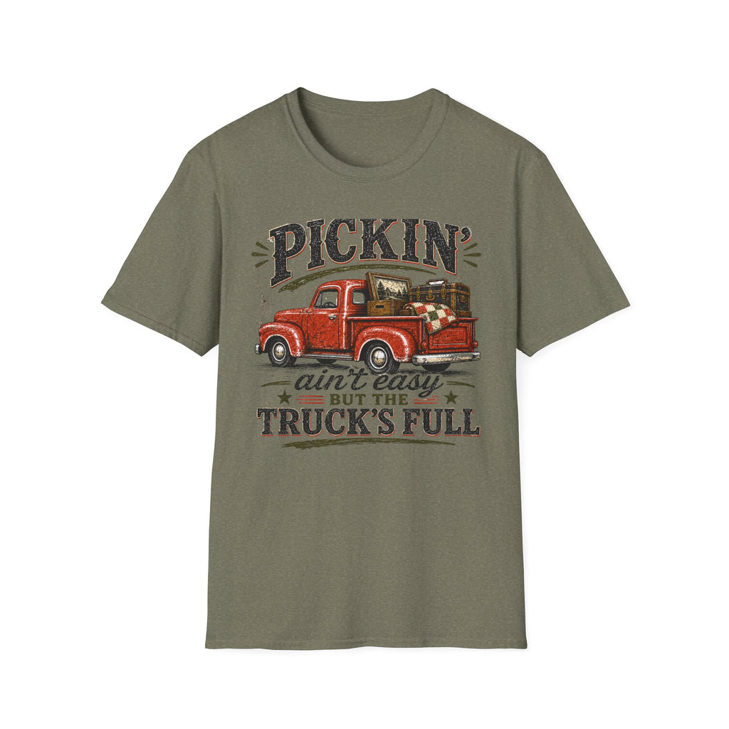 Pickin' Ain't Easy-T-Shirt