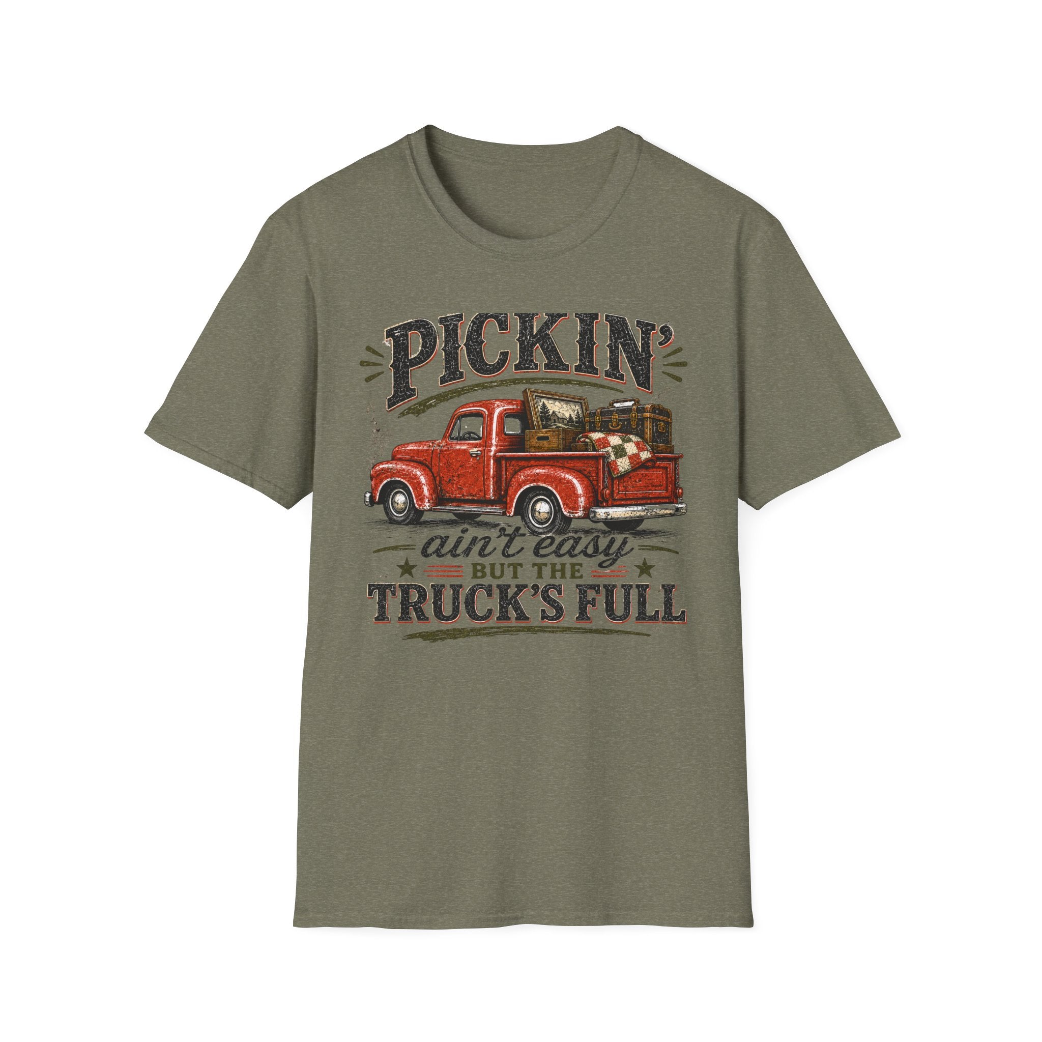 Pickin' Ain't Easy-T-Shirt