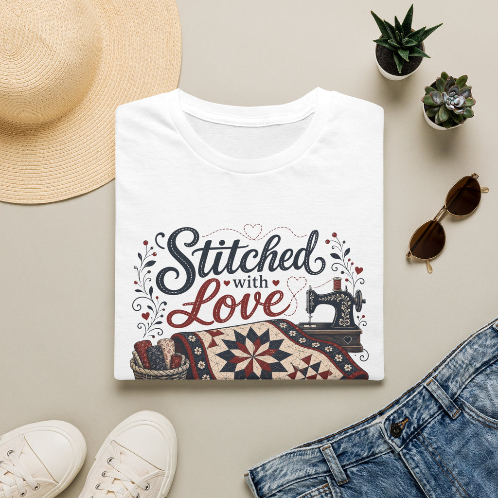 Stitched With Love Kept For Generations-T-Shirt
