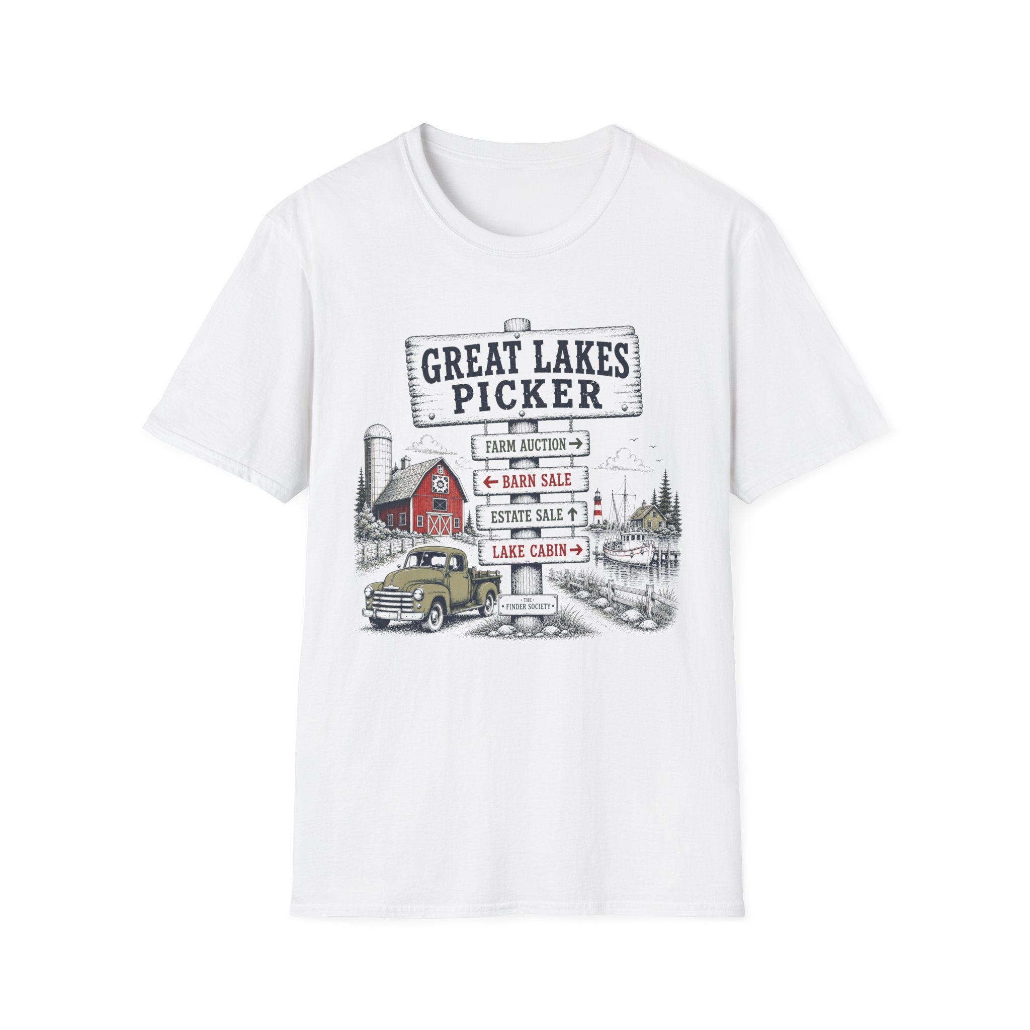Great Lakes Picker -T-Shirt