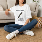 Before Keyboards There Was Cursive-T-Shirt