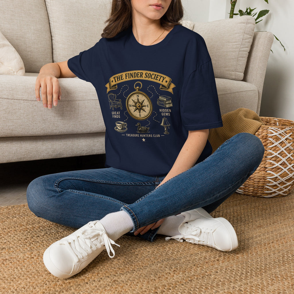 The Finder Society Treasure Hunters Club-T-Shirt