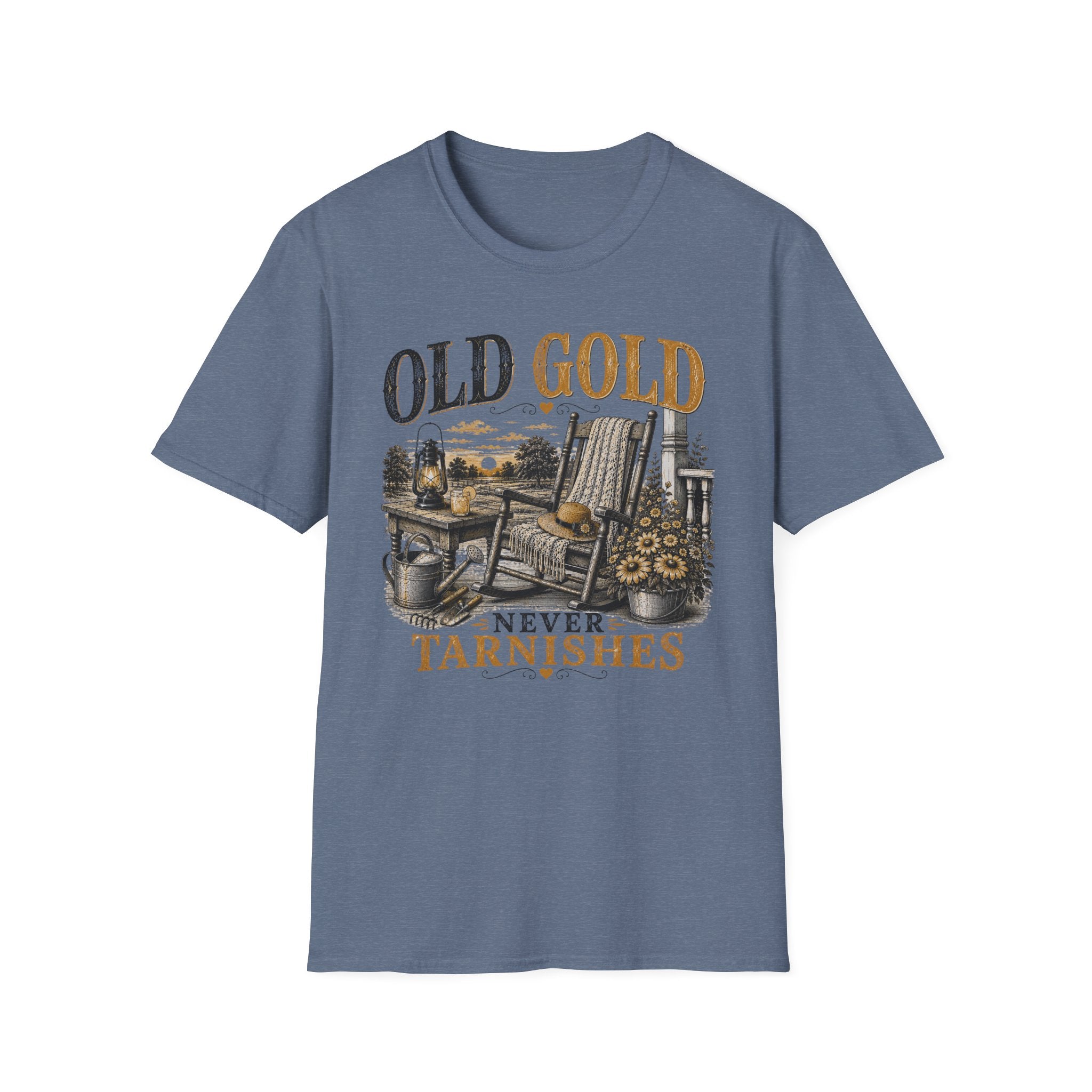 Old Gold Never Tarnishes-T-Shirt