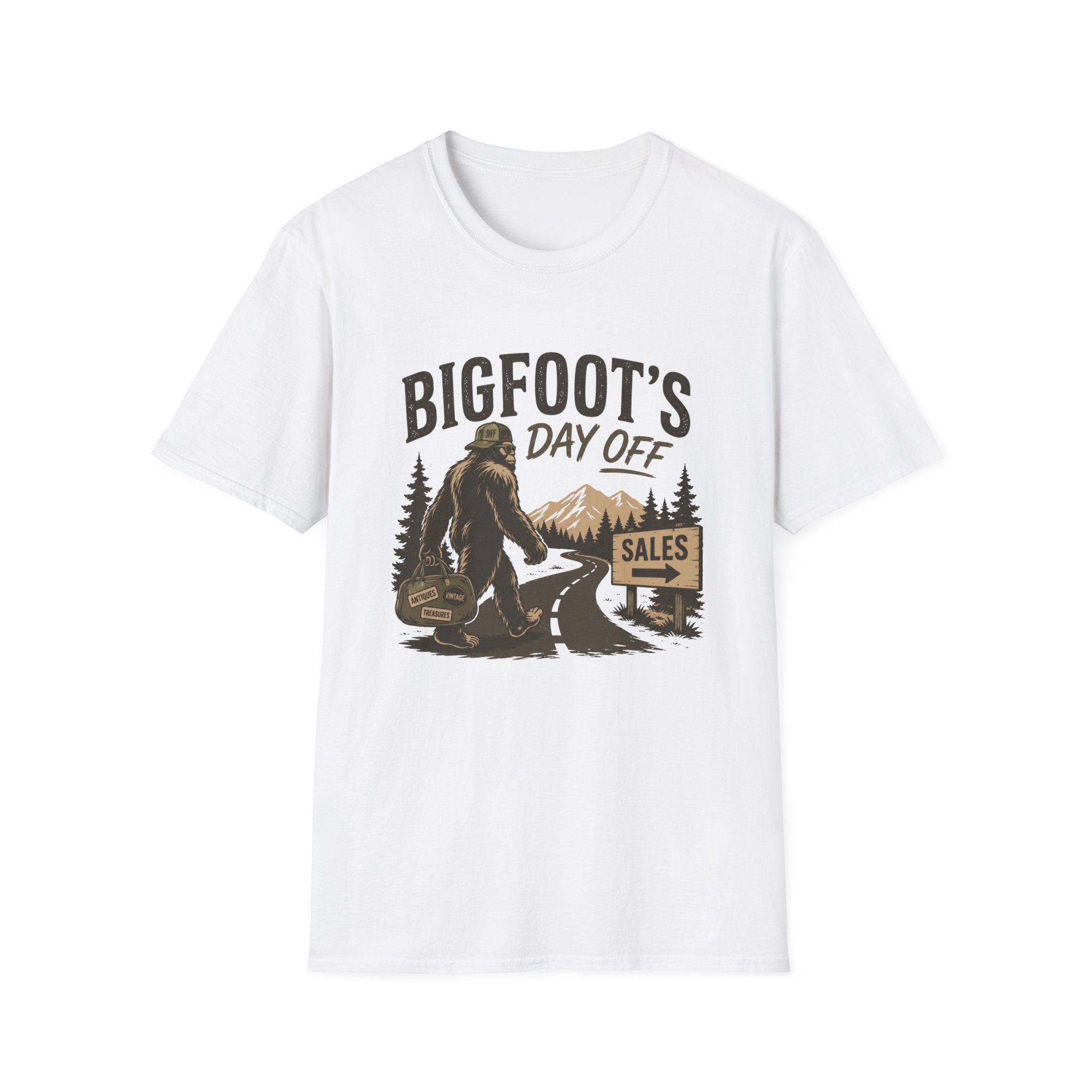 Bigfoot's Day Off-T-Shirt