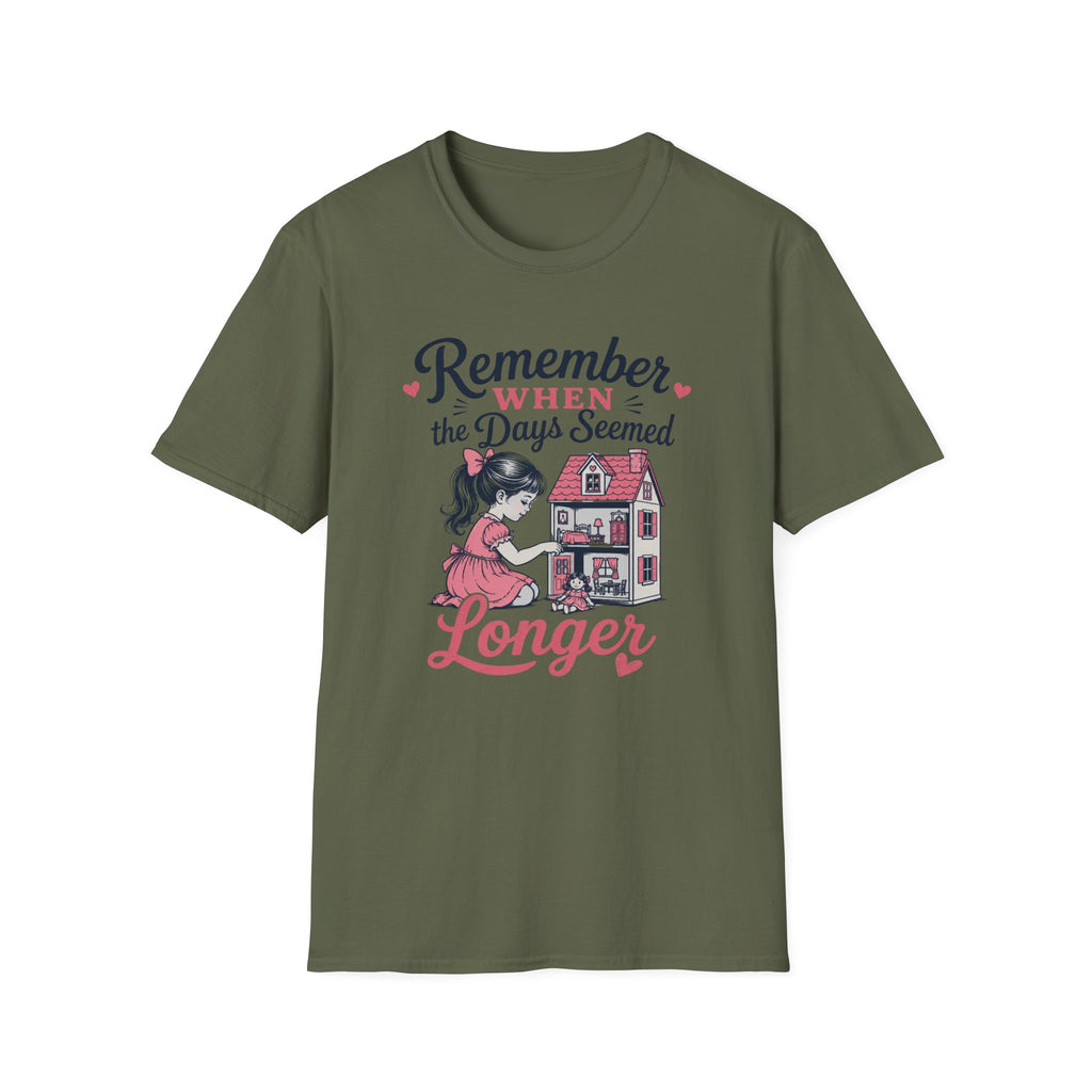 Remember When The Days Seemed  Longer-T-Shirt