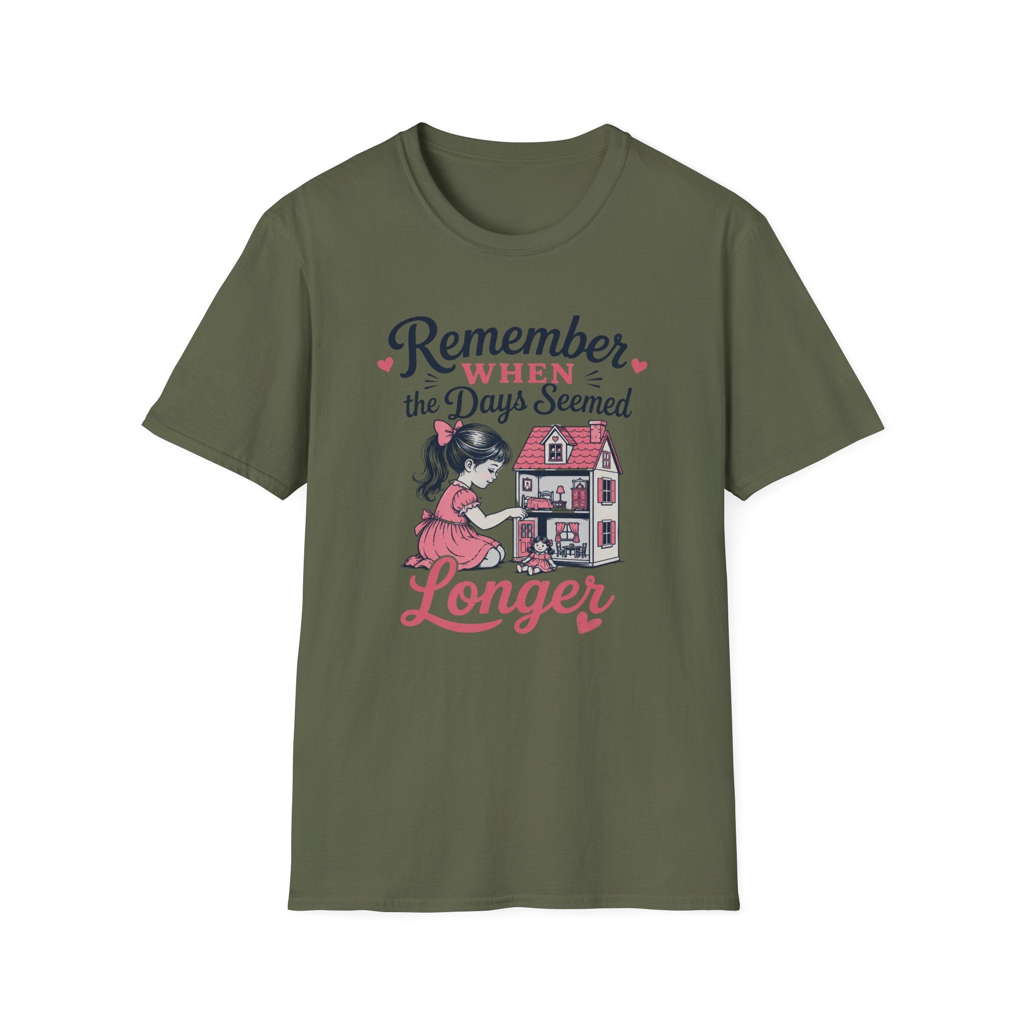 Remember When The Days Seemed  Longer-T-Shirt