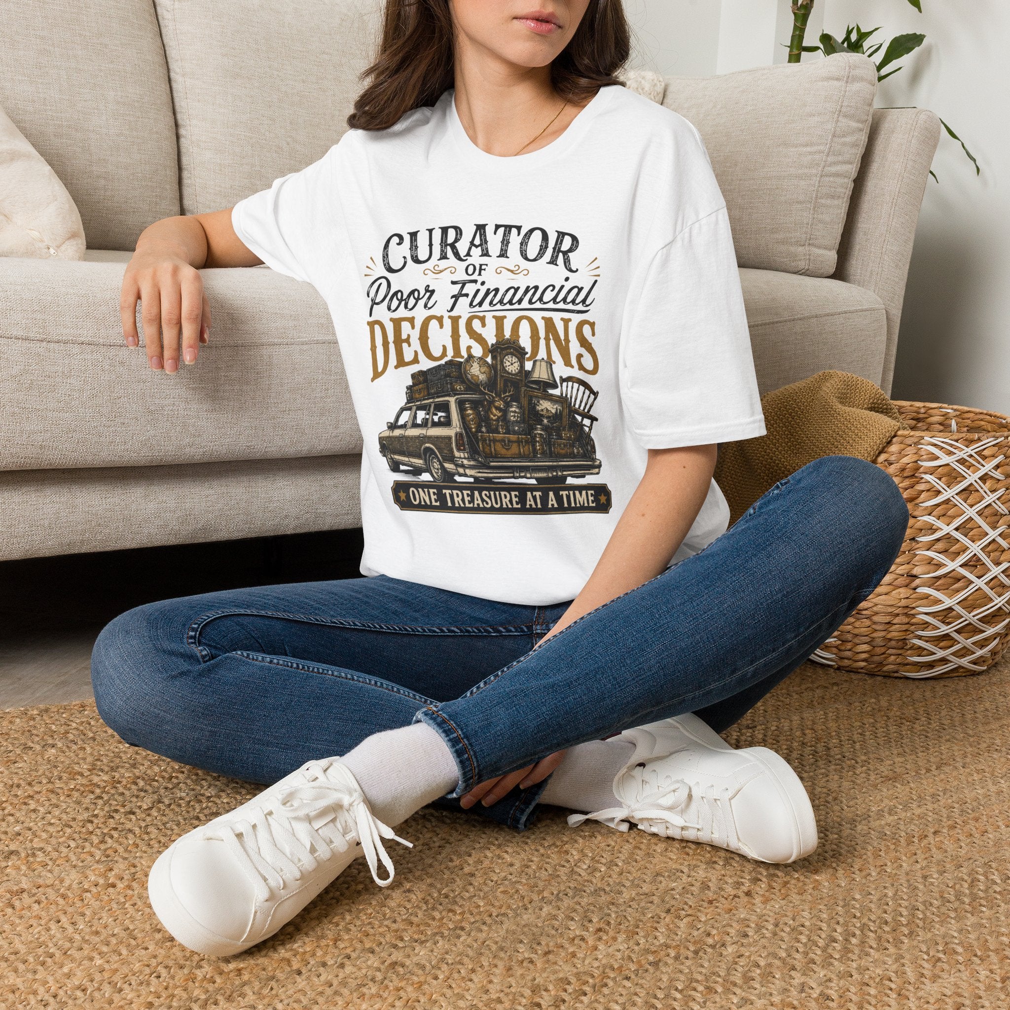 Curator of Poor Financial Decisions-T-Shirt