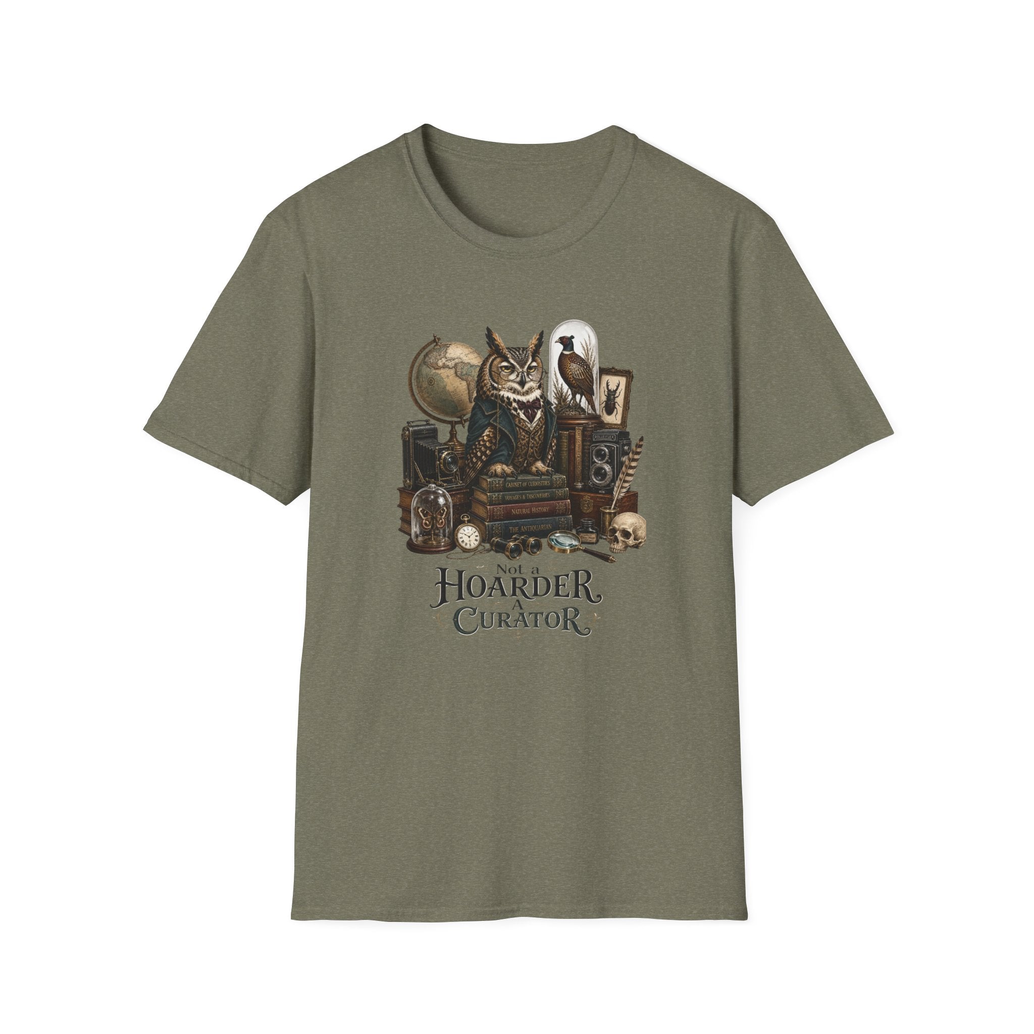 Not A Hoarder A Curator-T-Shirt