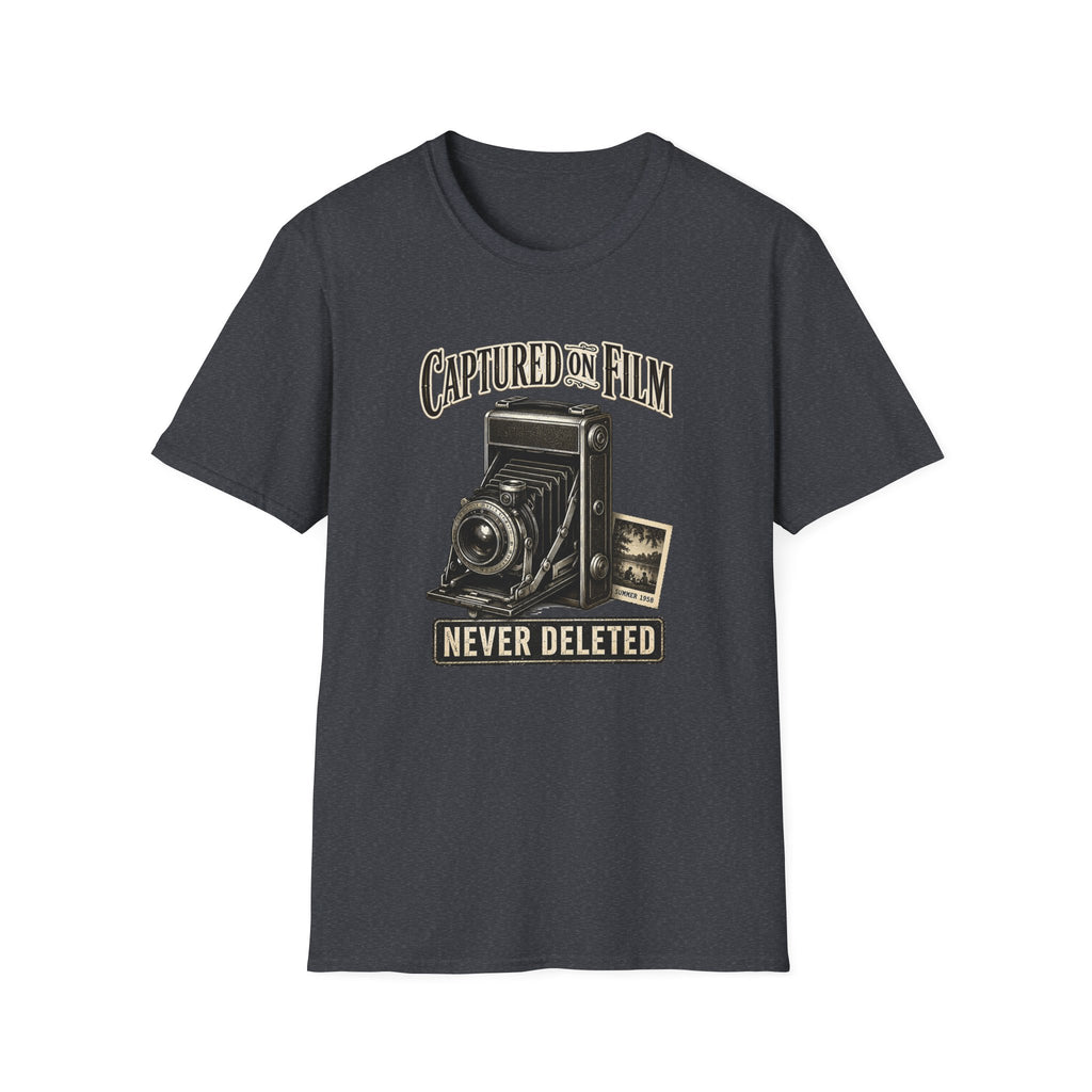Captured On Film Never Deleted-T-Shirt