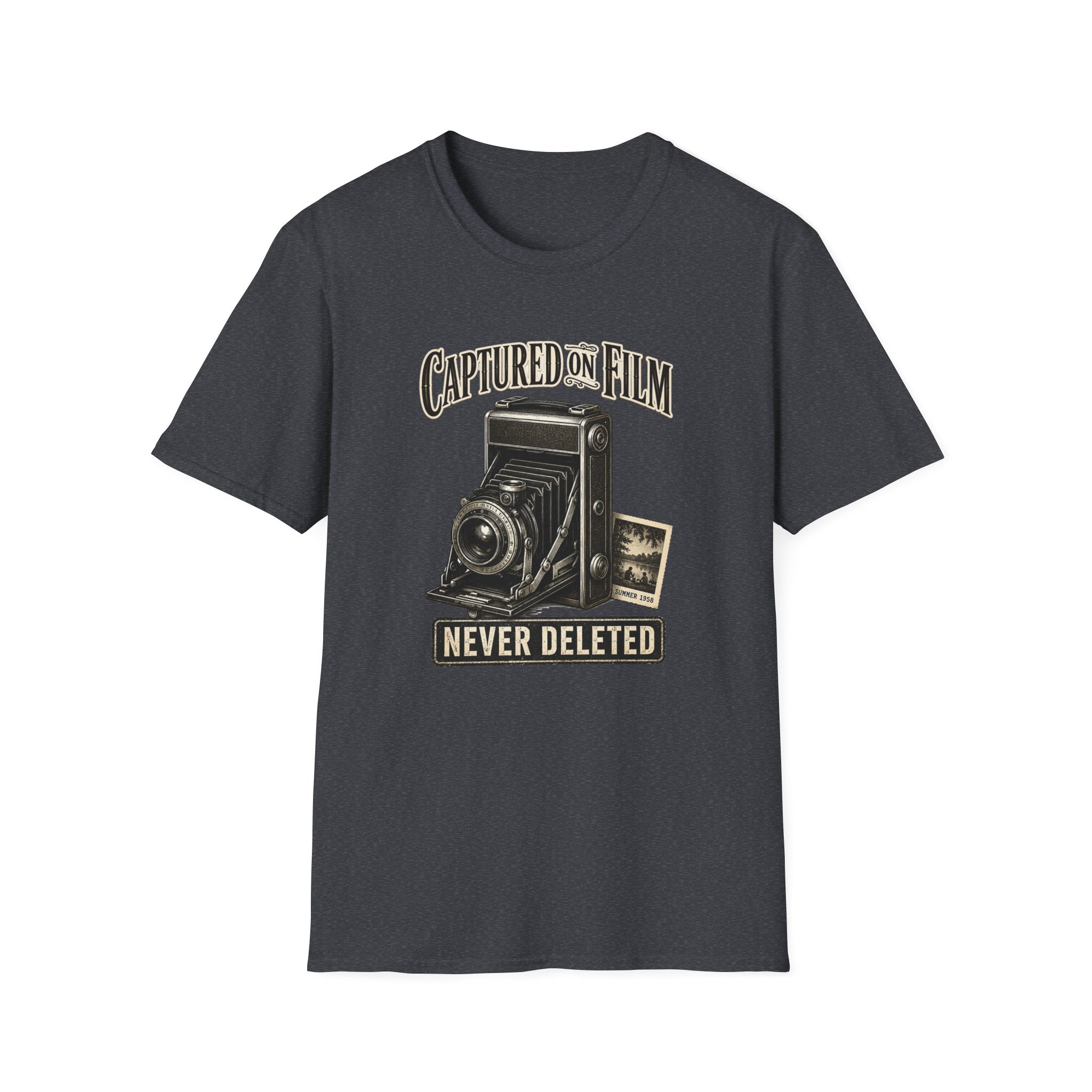 Captured On Film Never Deleted-T-Shirt