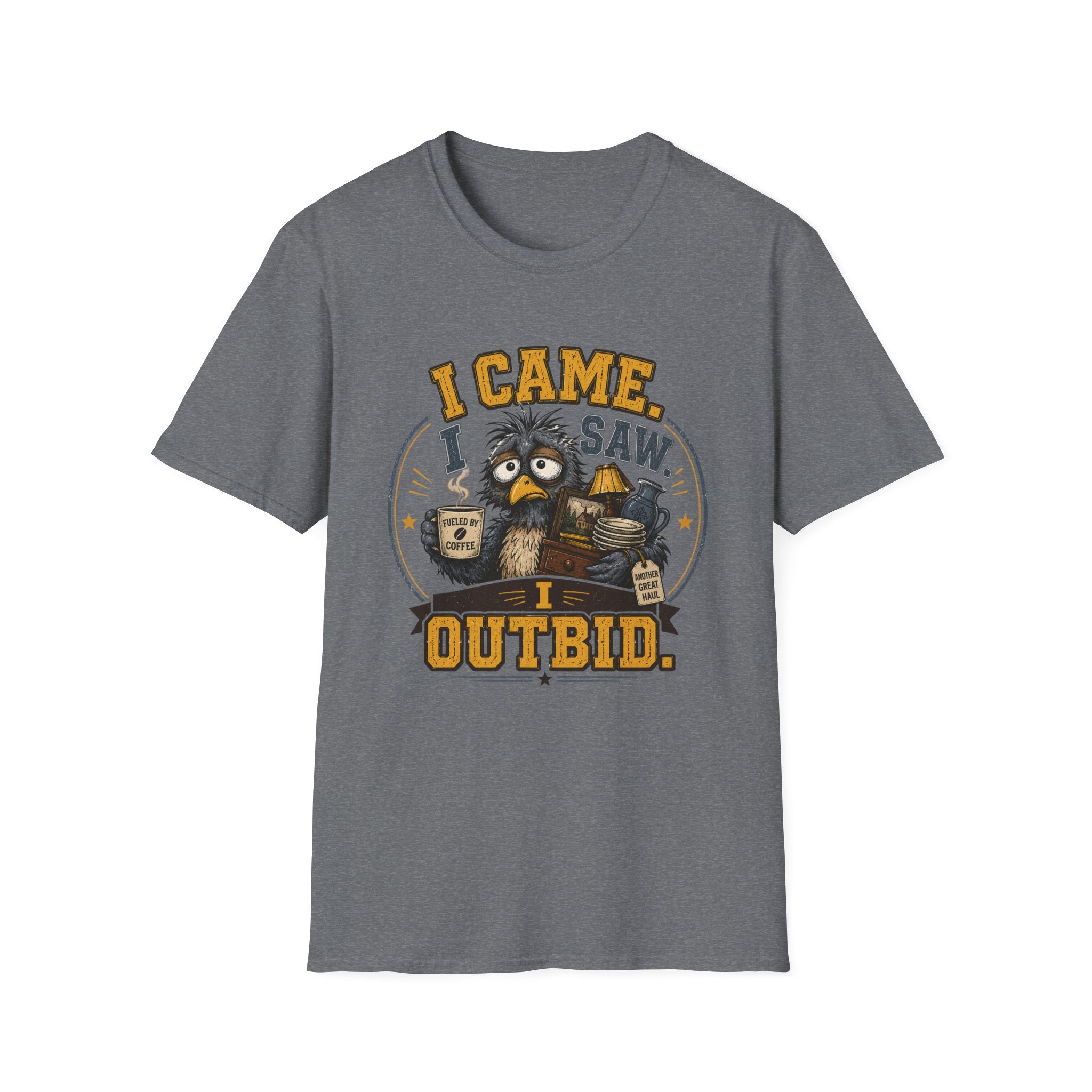 I Came I Saw I Outbid-T-Shirt
