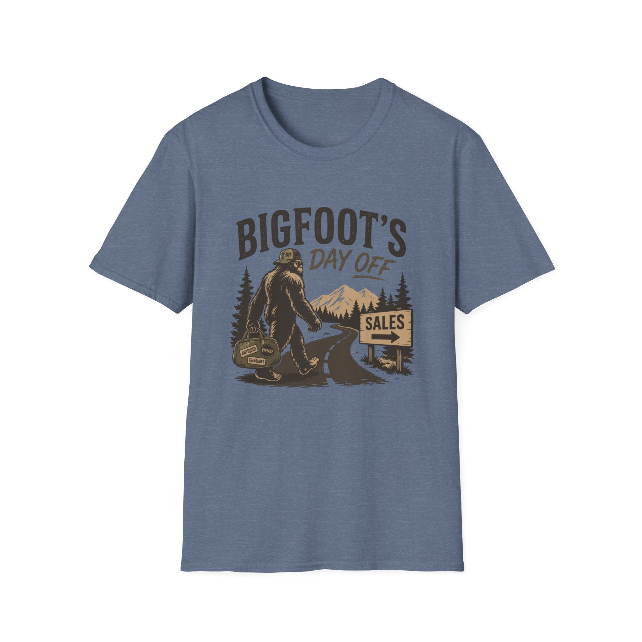 Bigfoot's Day Off-T-Shirt