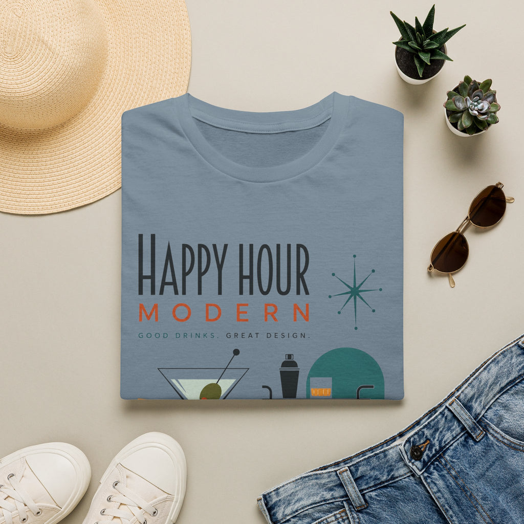 Happy Hour Modern-T-Shirt
