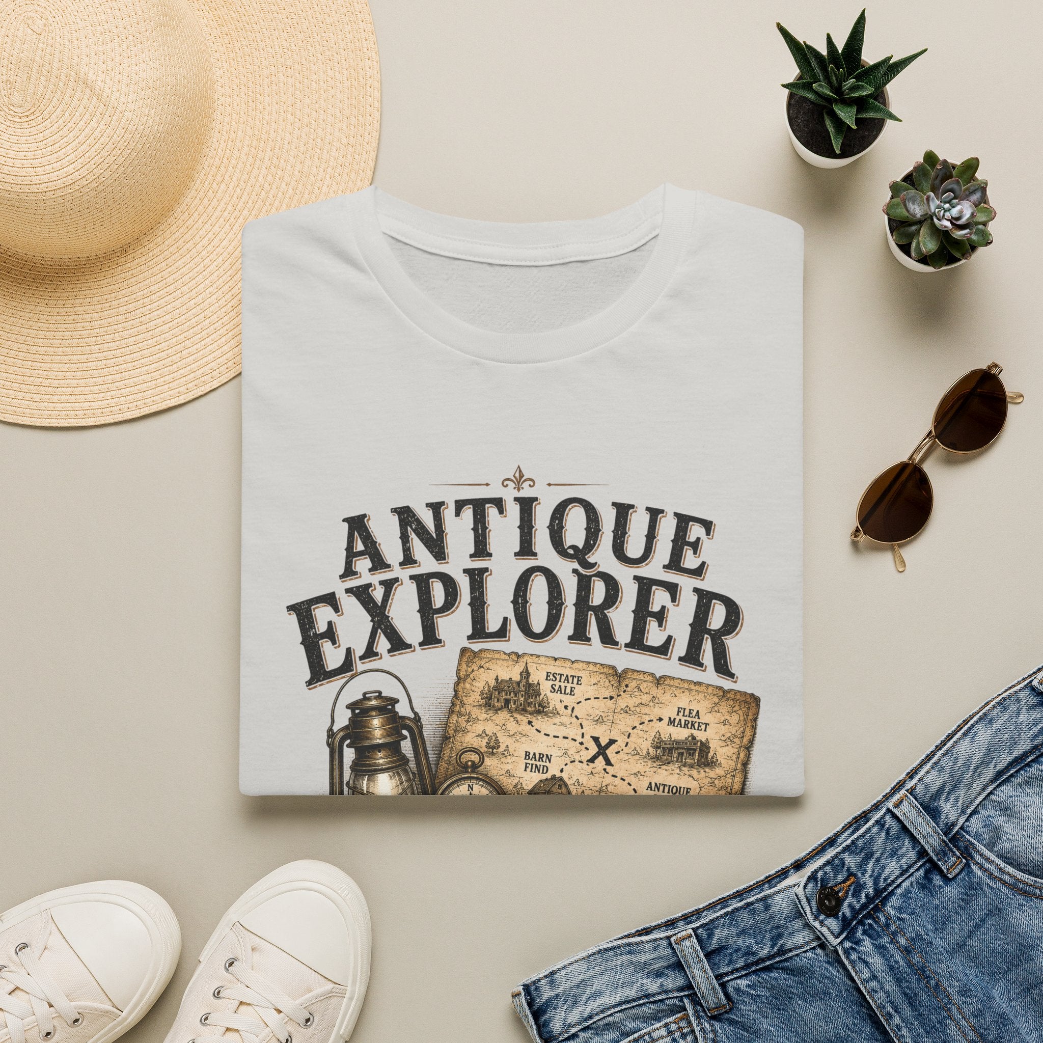 Antique Explorer-T-Shirt