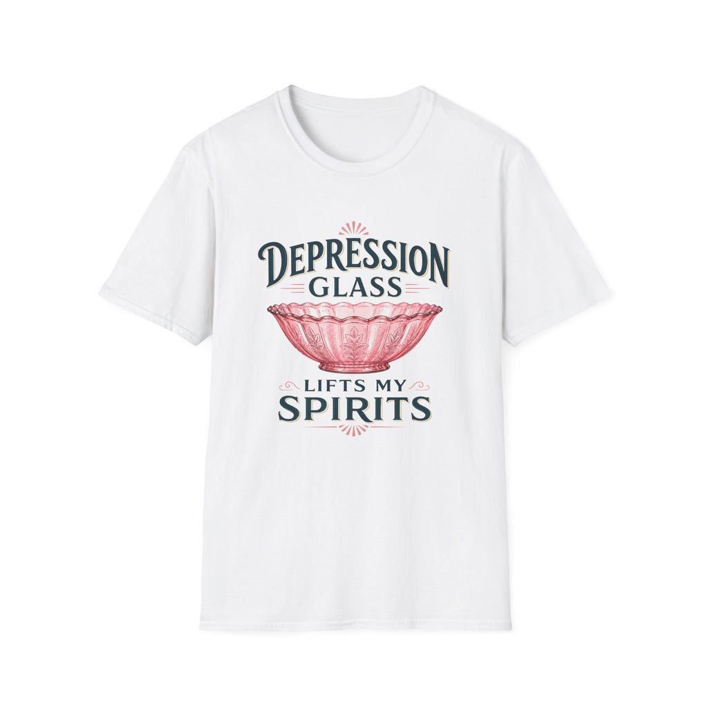 Depression Glass Lifts My Spirits-T-Shirt