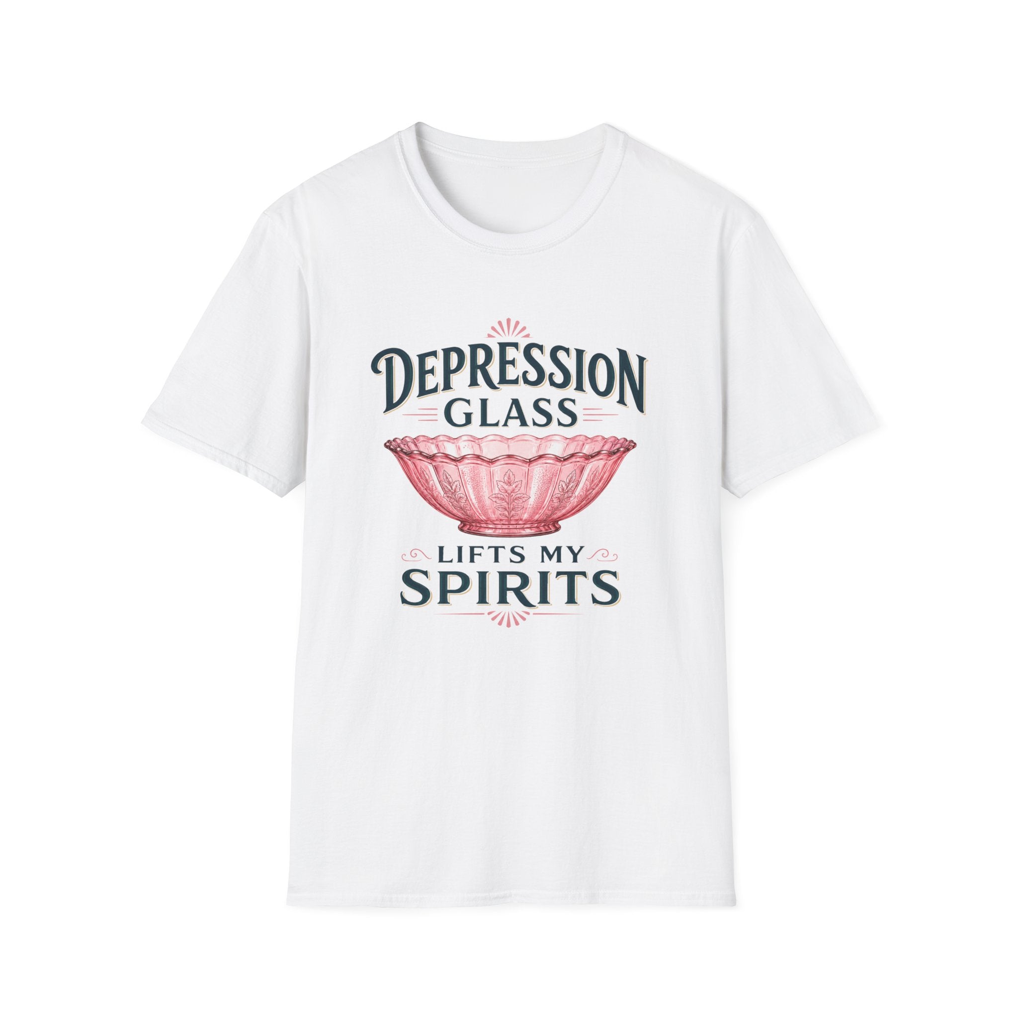 Depression Glass Lifts My Spirits-T-Shirt