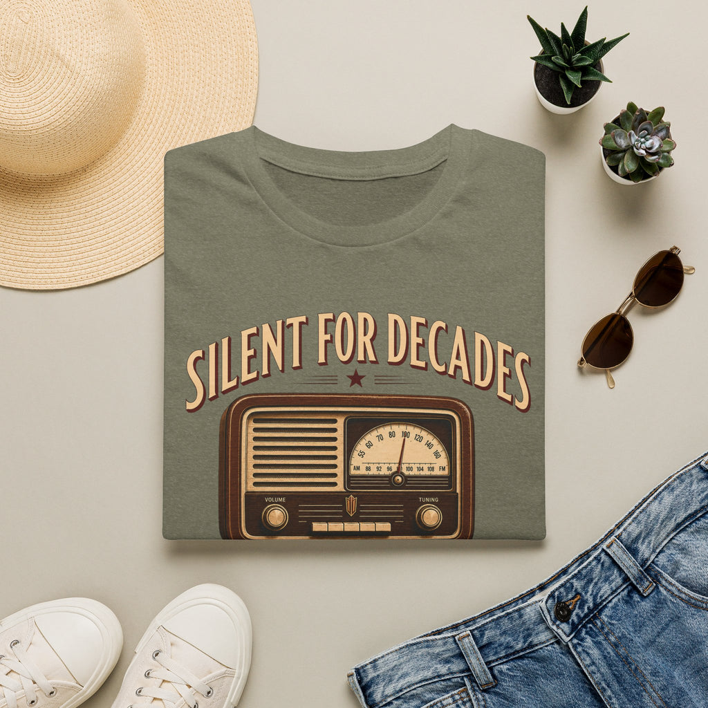 Silent For Decades Playing Again-T-Shirt