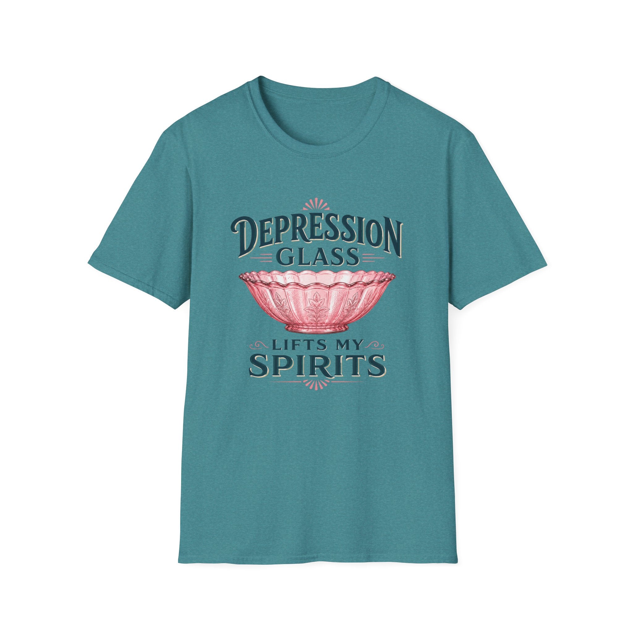 Depression Glass Lifts My Spirits-T-Shirt