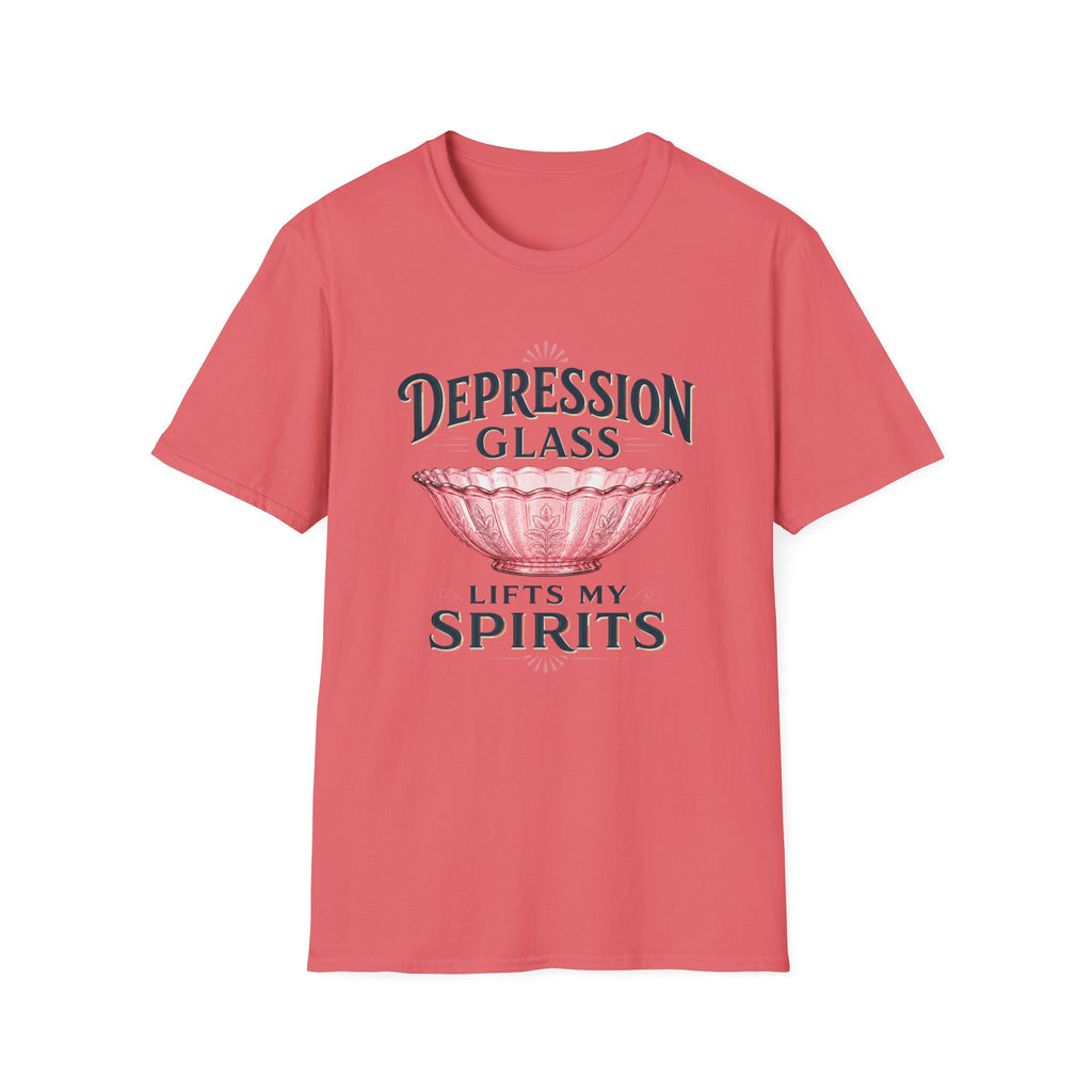Depression Glass Lifts My Spirits-T-Shirt