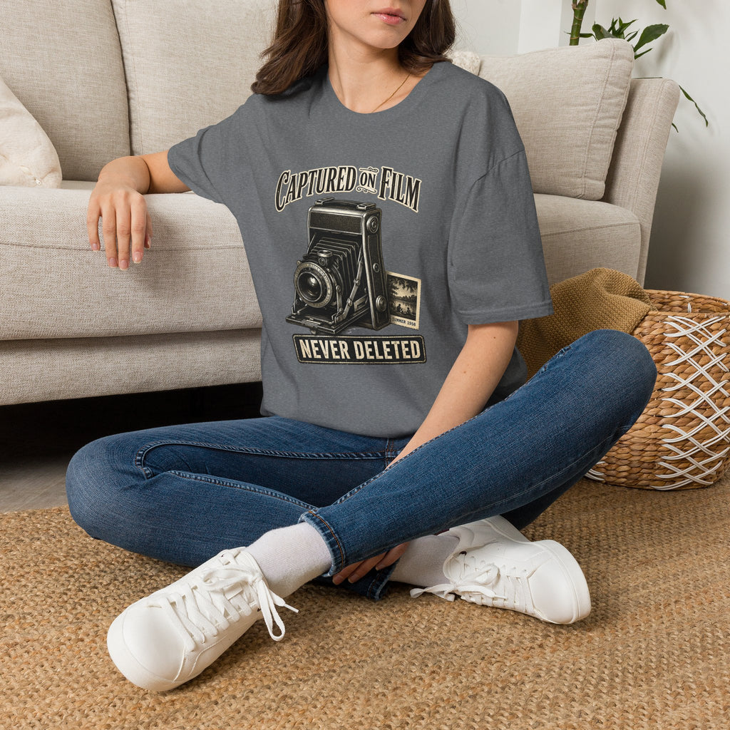 Captured On Film Never Deleted-T-Shirt
