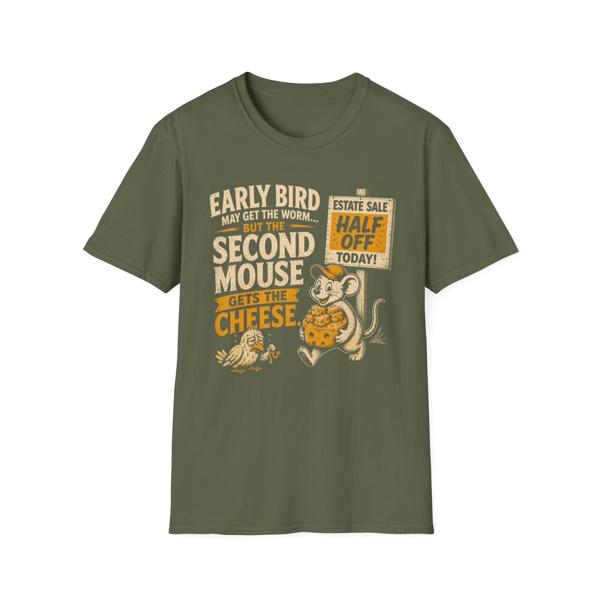 Early Bird May Get The Worm-T-Shirt