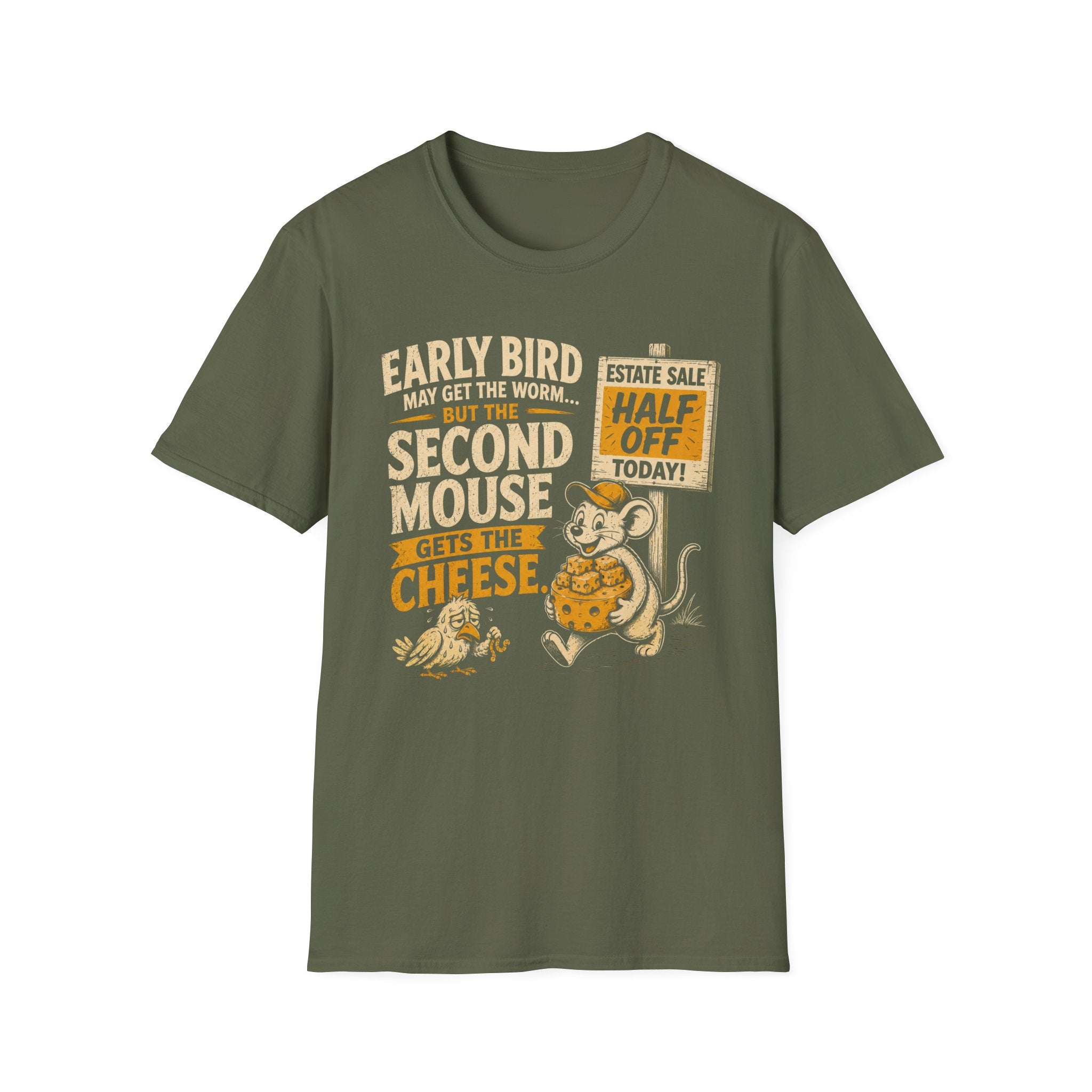 Early Bird May Get The Worm-T-Shirt