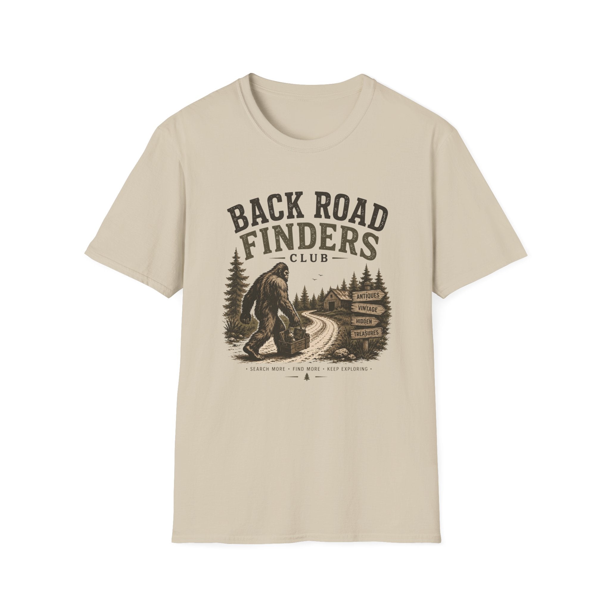 Back Road Finders:Bigfoot-T-Shirt