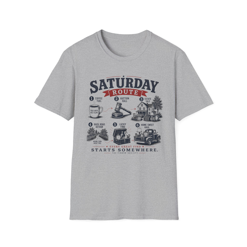 Saturday Route-T-Shirt