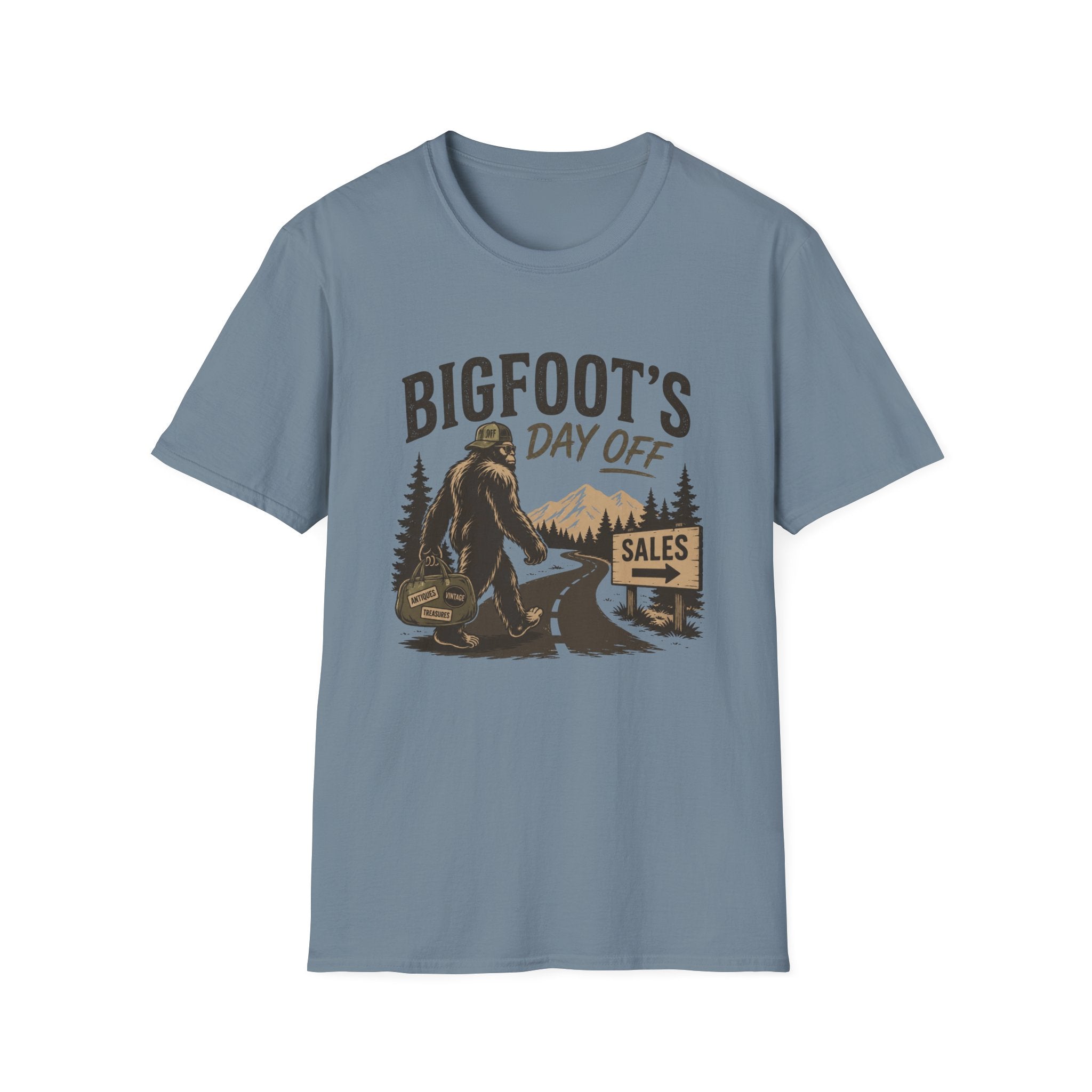 Bigfoot's Day Off-T-Shirt