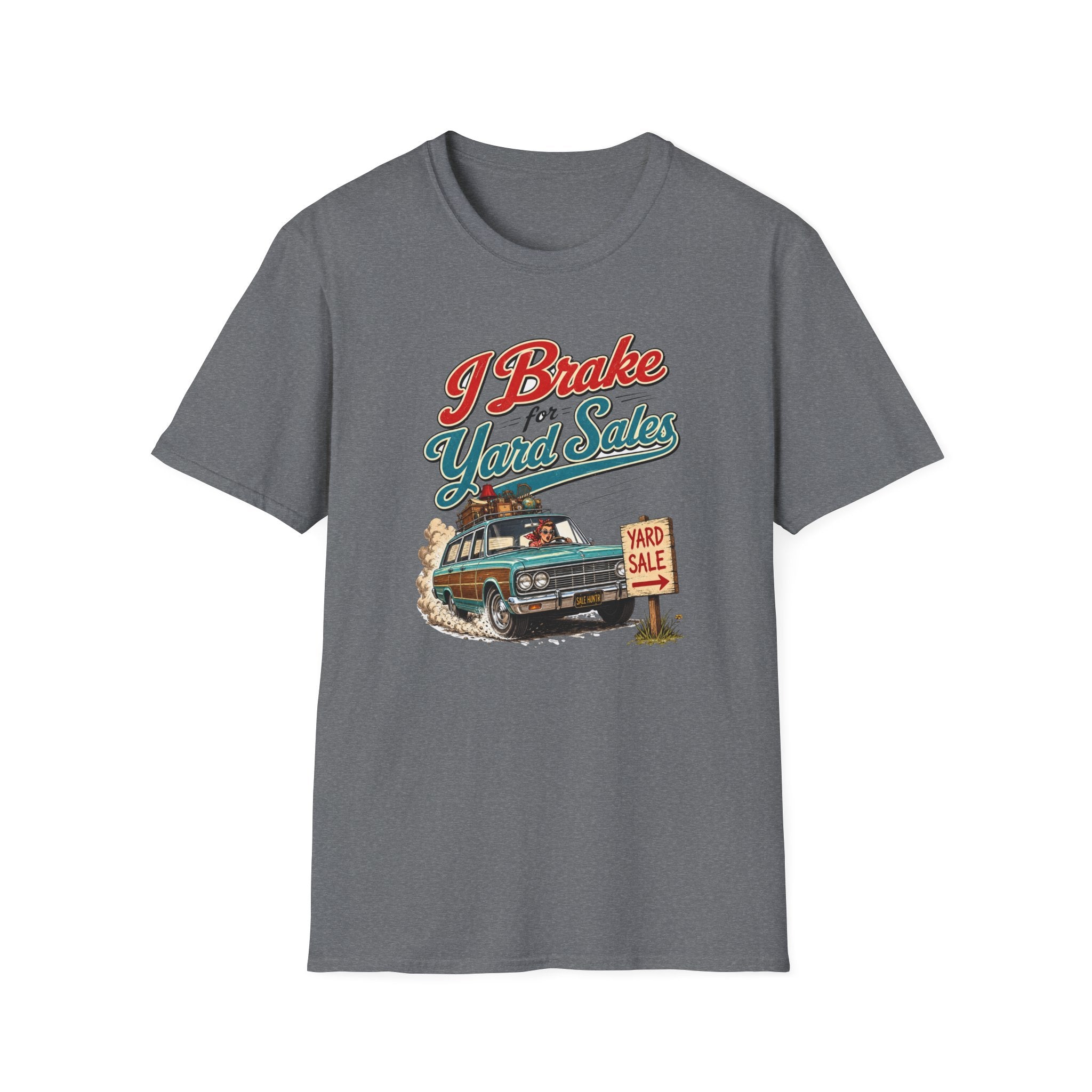 I Brake For Yard Sales-T-Shirt