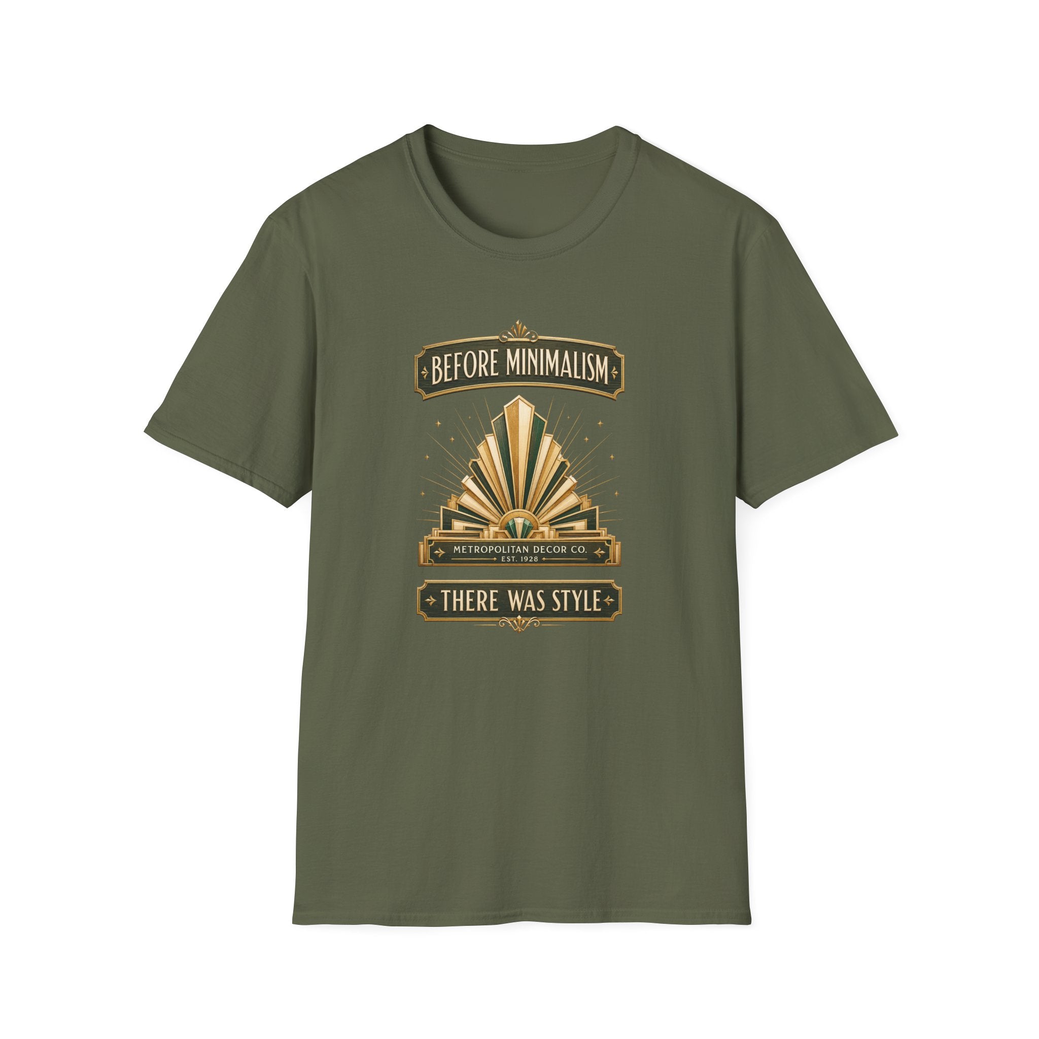Before Minimalism There Was Style-T-Shirt