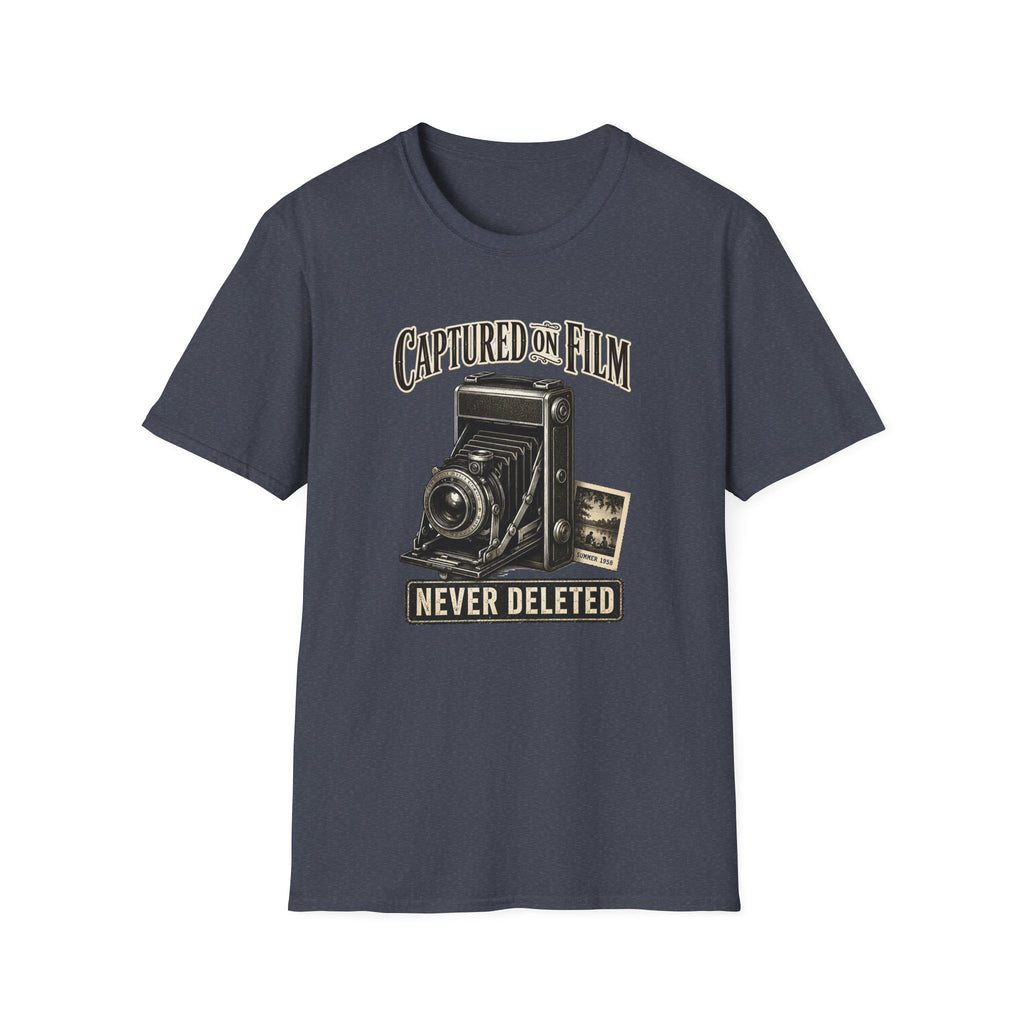 Captured On Film Never Deleted-T-Shirt
