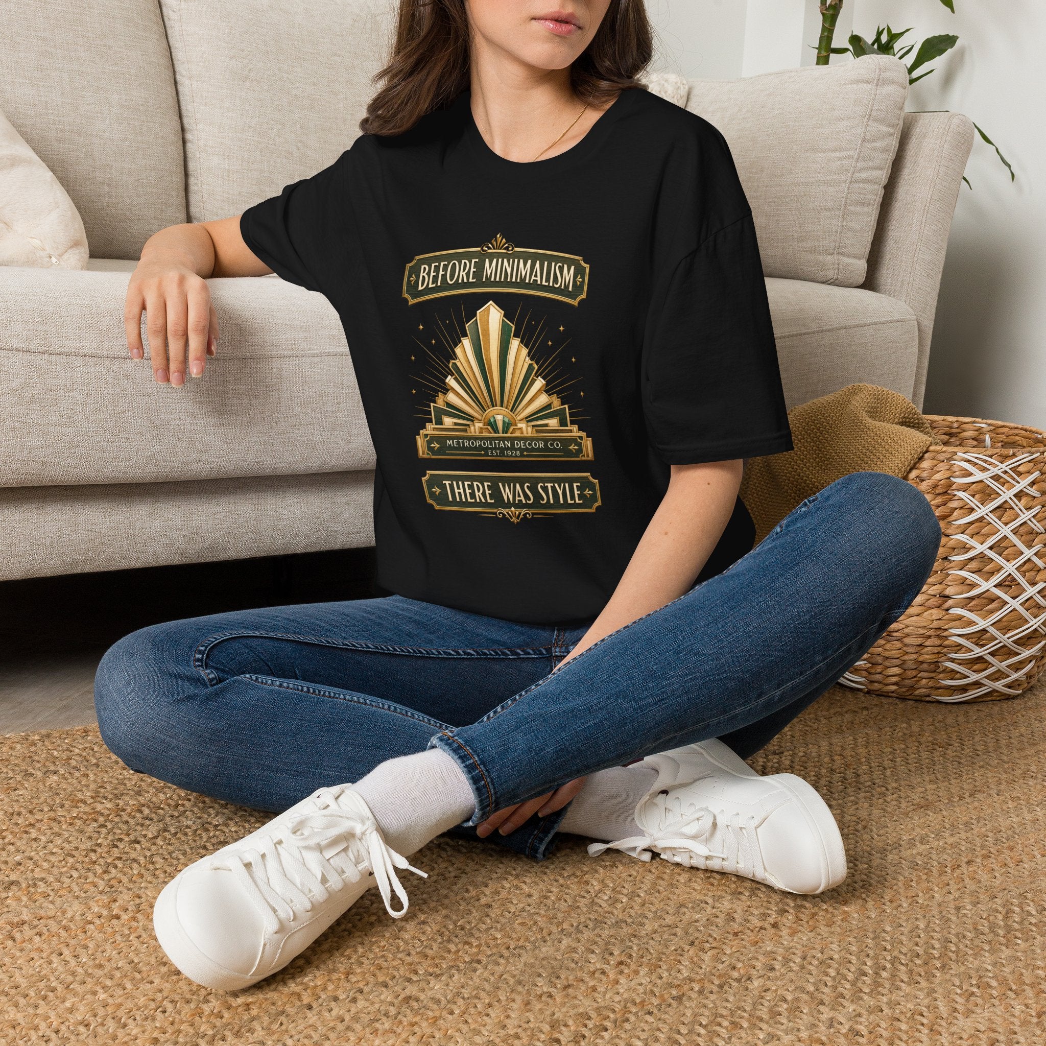 Before Minimalism There Was Style-T-Shirt