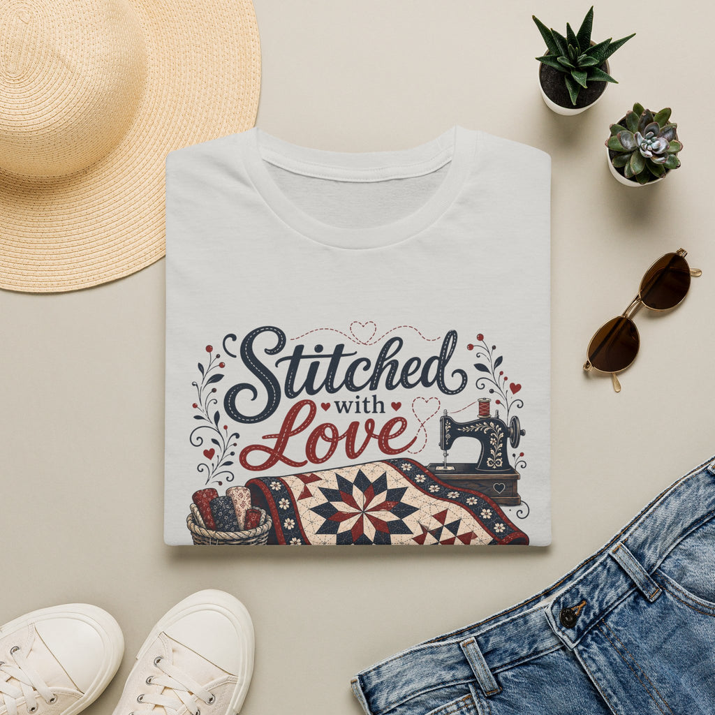 Stitched With Love Kept For Generations-T-Shirt