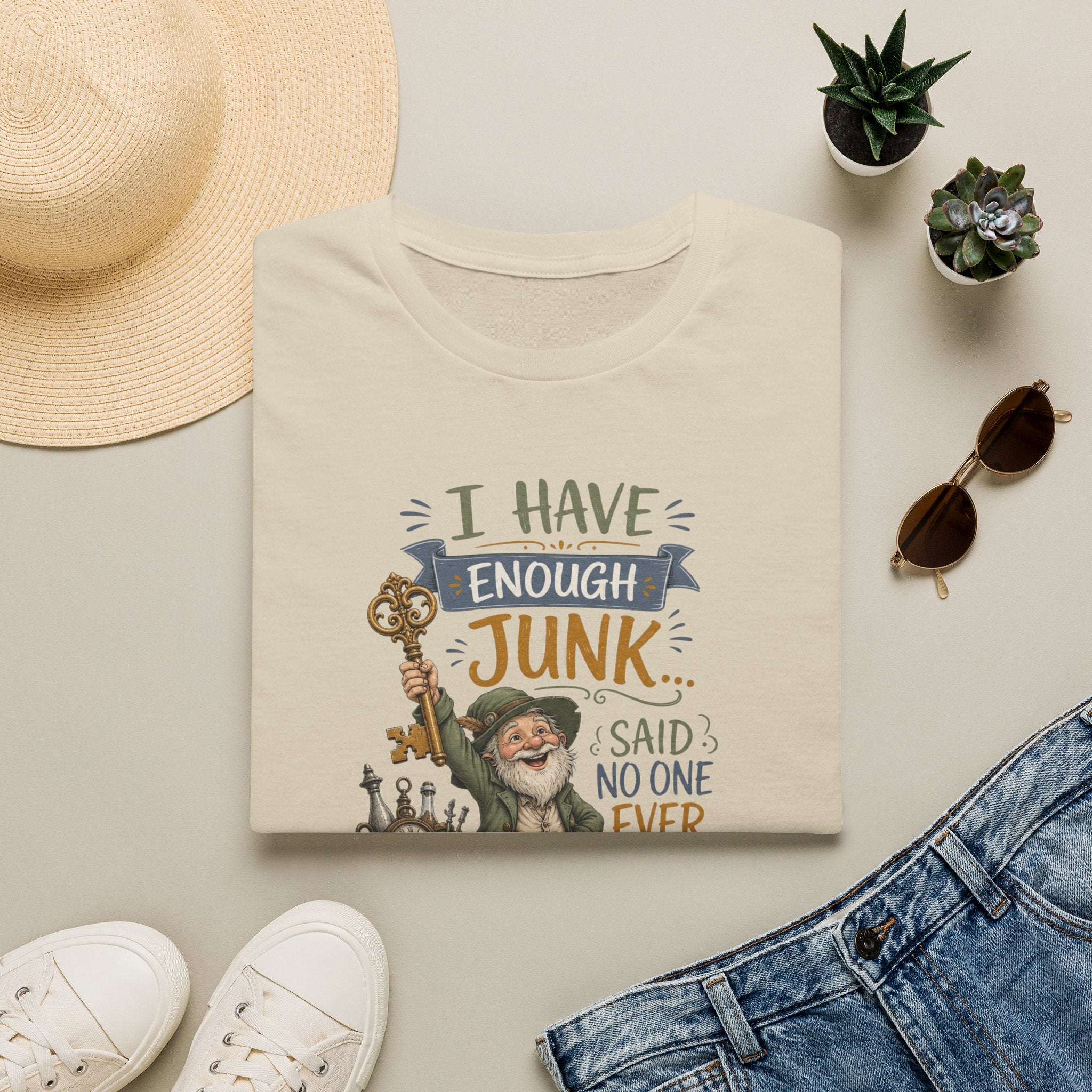 I Have Enough Junk No One Said Ever-T-Shirt
