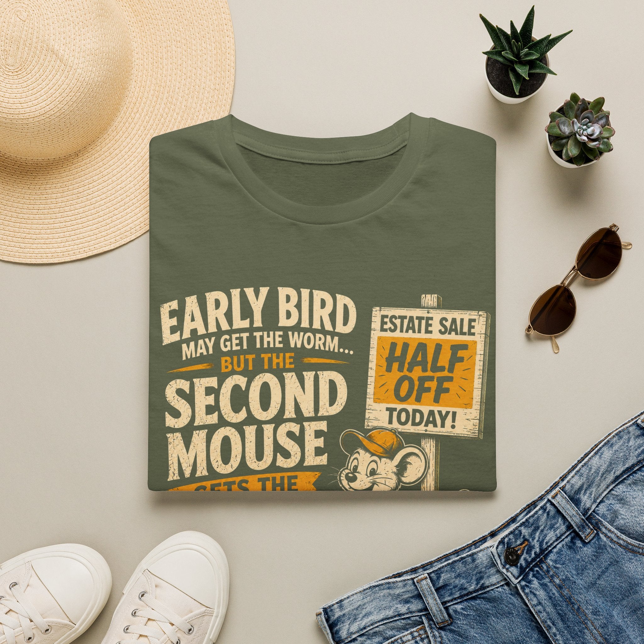Early Bird May Get The Worm-T-Shirt