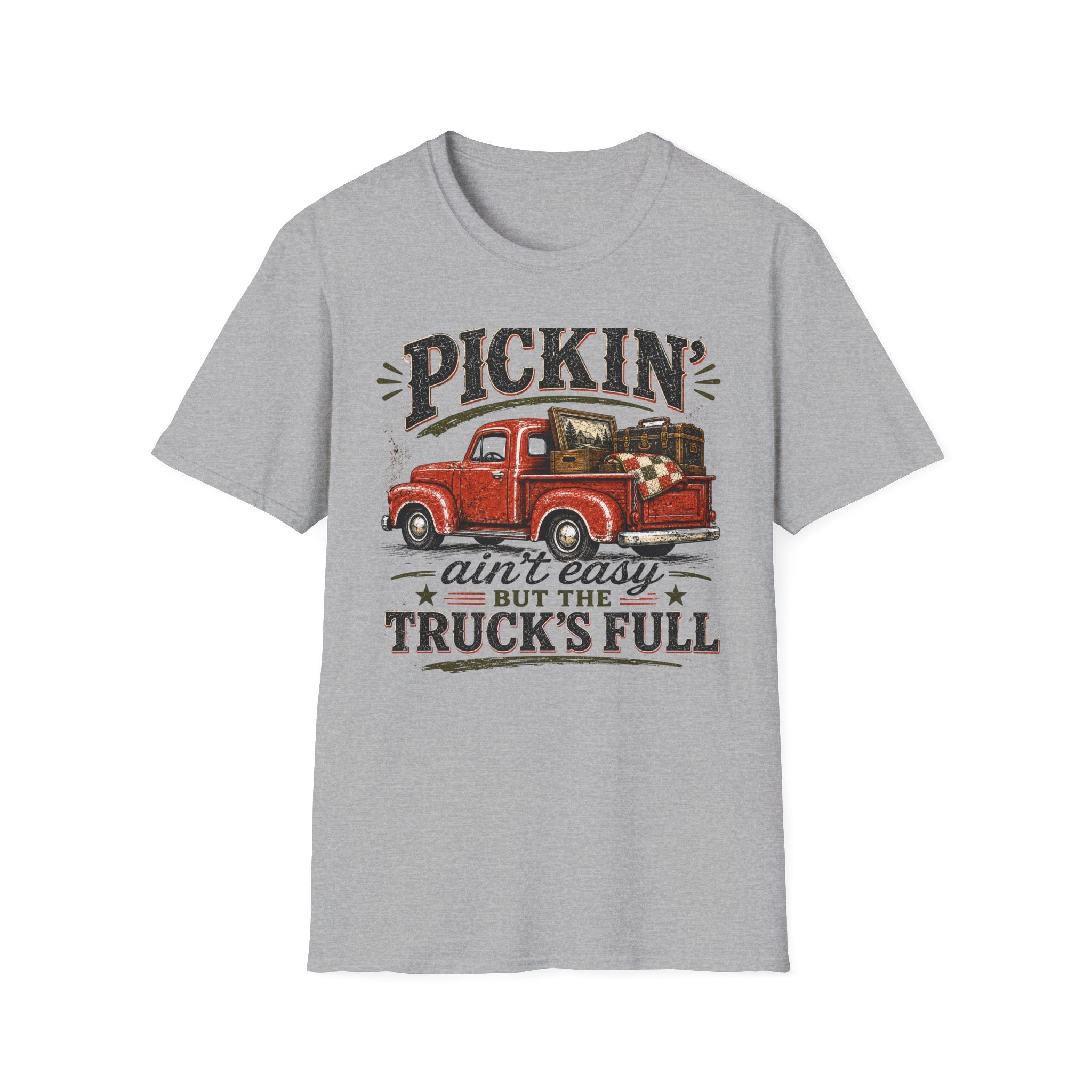 Pickin' Ain't Easy-T-Shirt
