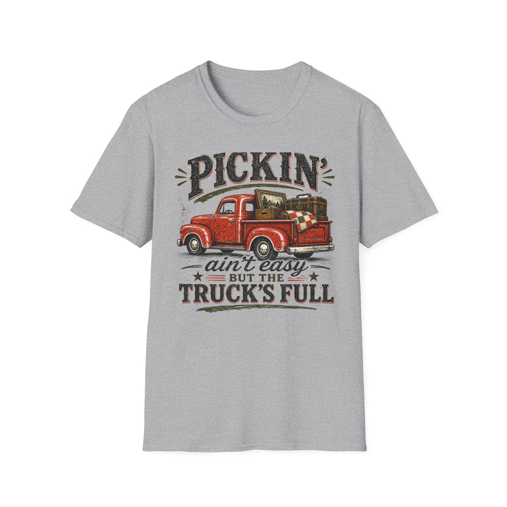 Pickin' Ain't Easy-T-Shirt