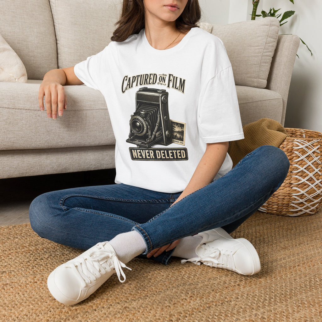 Captured On Film Never Deleted-T-Shirt