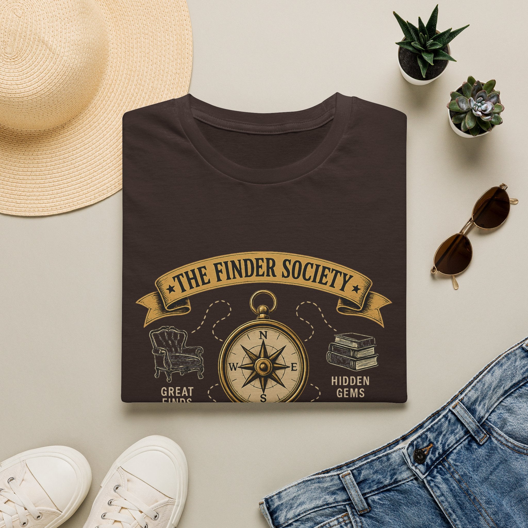 The Finder Society Treasure Hunters Club-T-Shirt
