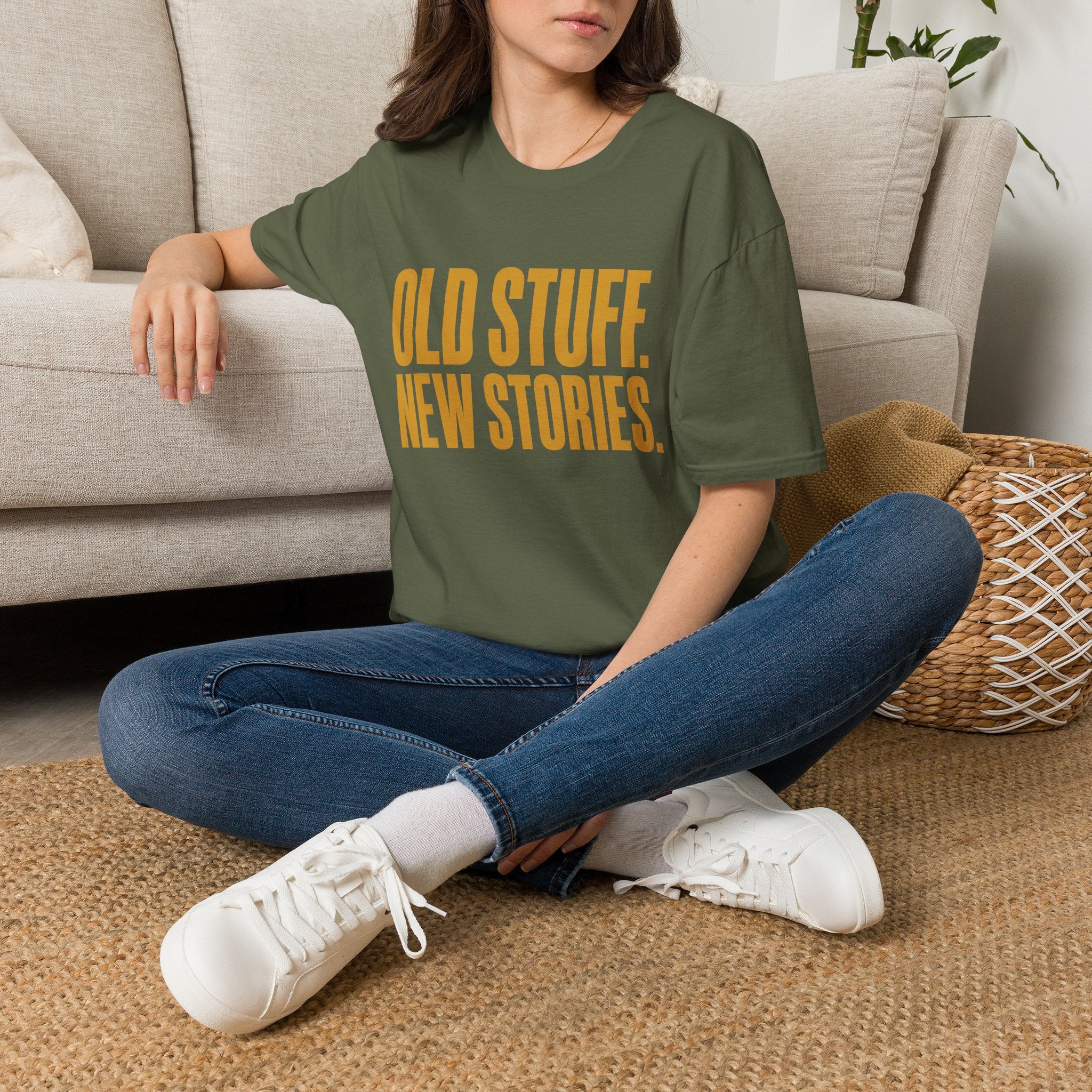 Old Stuff New Stories-T-Shirt