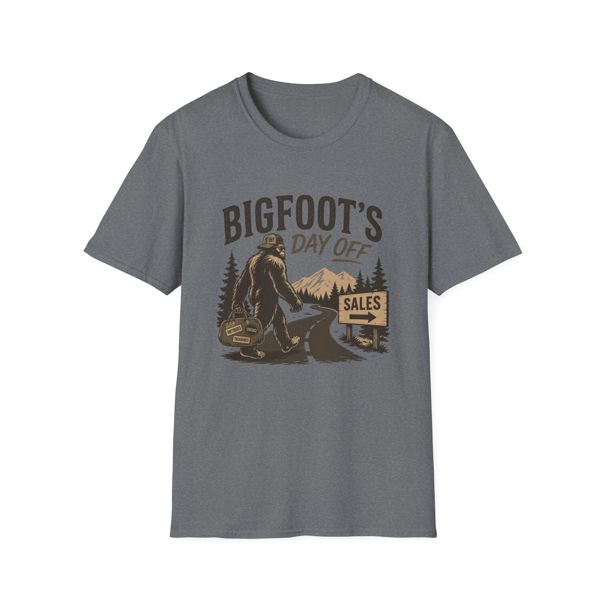 Bigfoot's Day Off-T-Shirt