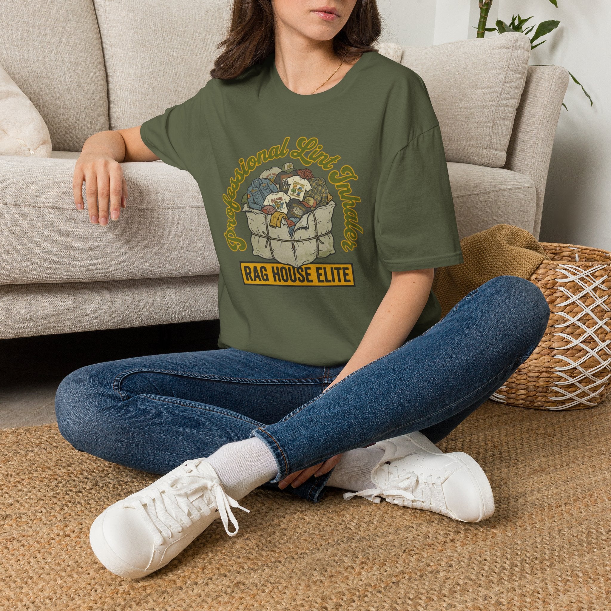 Professional Lint Inhaler -T-Shirt