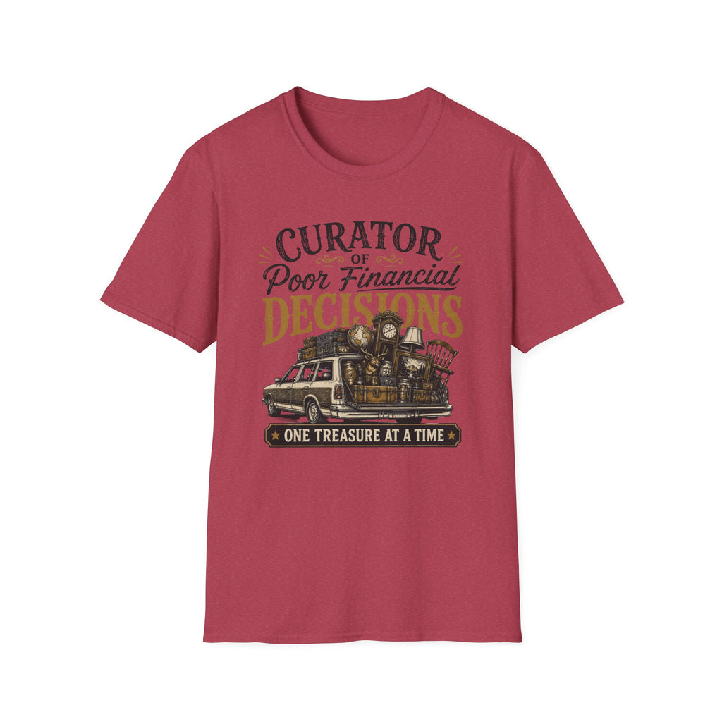 Curator of Poor Financial Decisions-T-Shirt