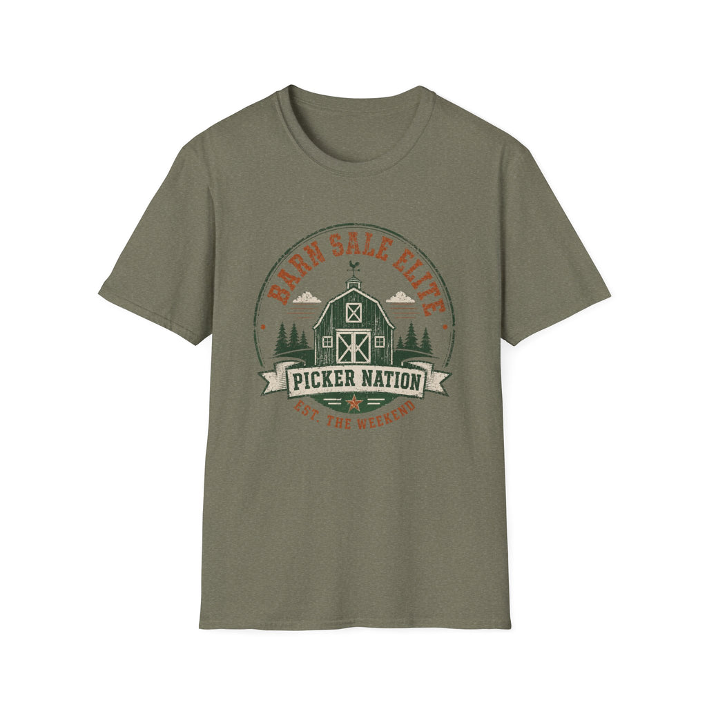 Barn Sale Elite Picker Nation -T-Shirt