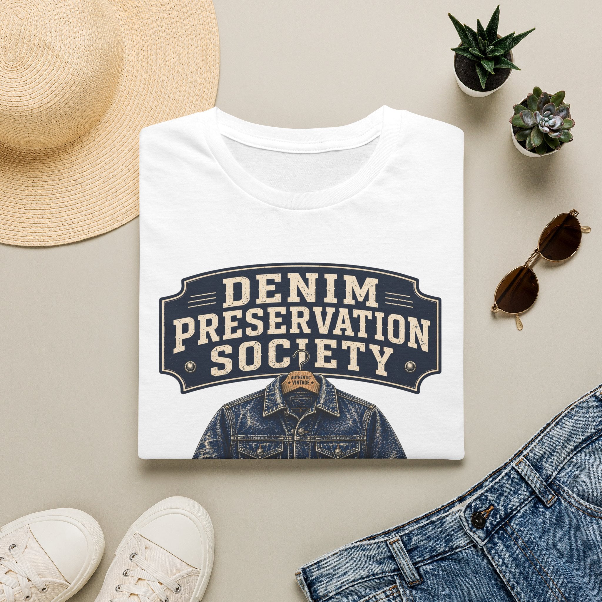 Denim Preservation Society-T-Shirt