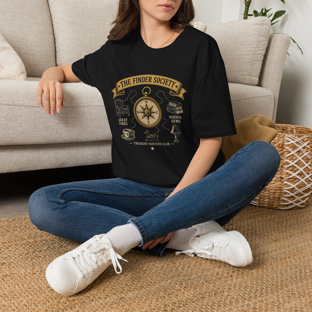 The Finder Society Treasure Hunters Club-T-Shirt